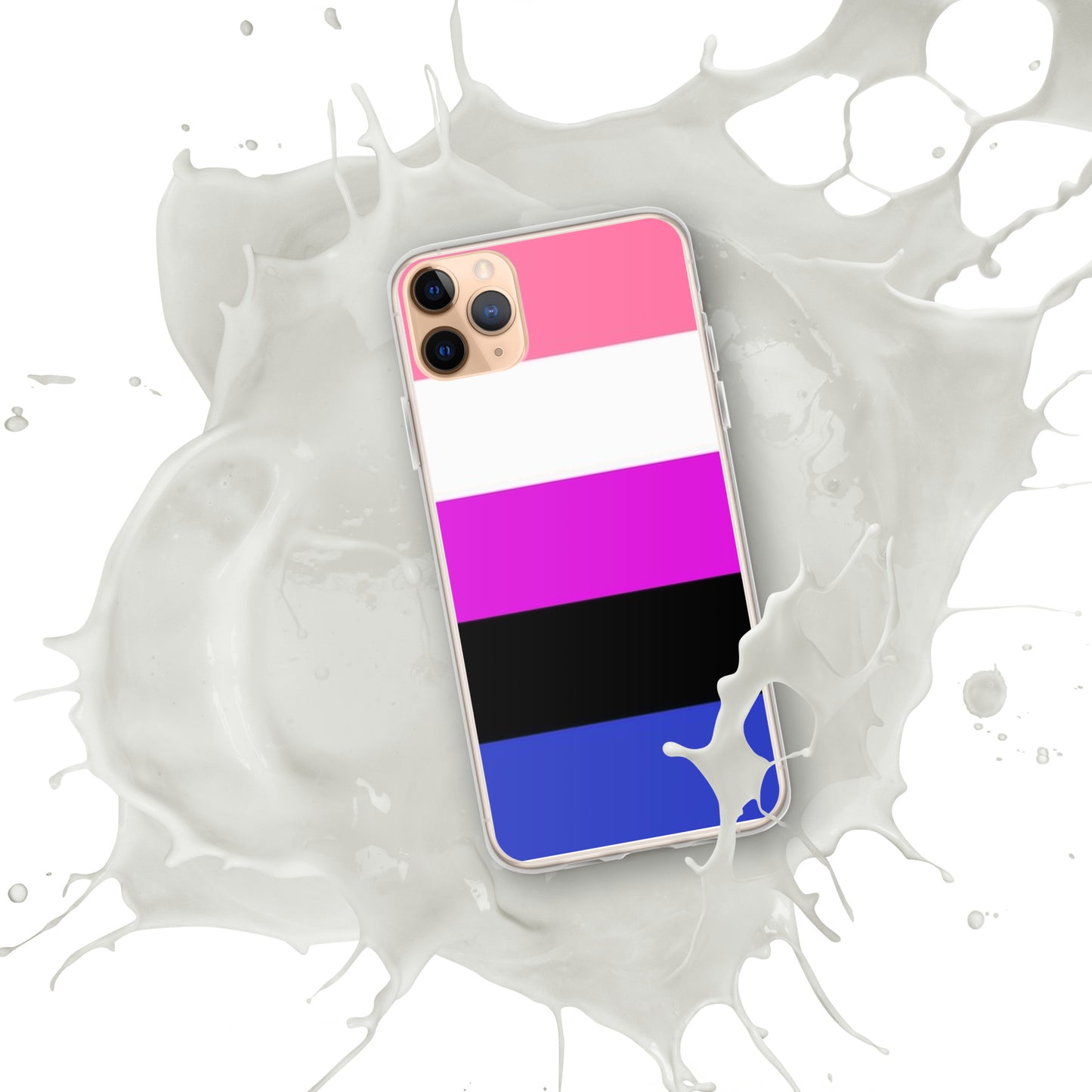 Genderfluid Pride Flag iPhone Case