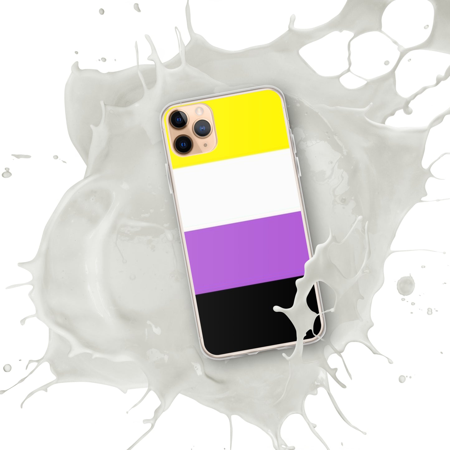 Non-Binary Pride Flag iPhone Case