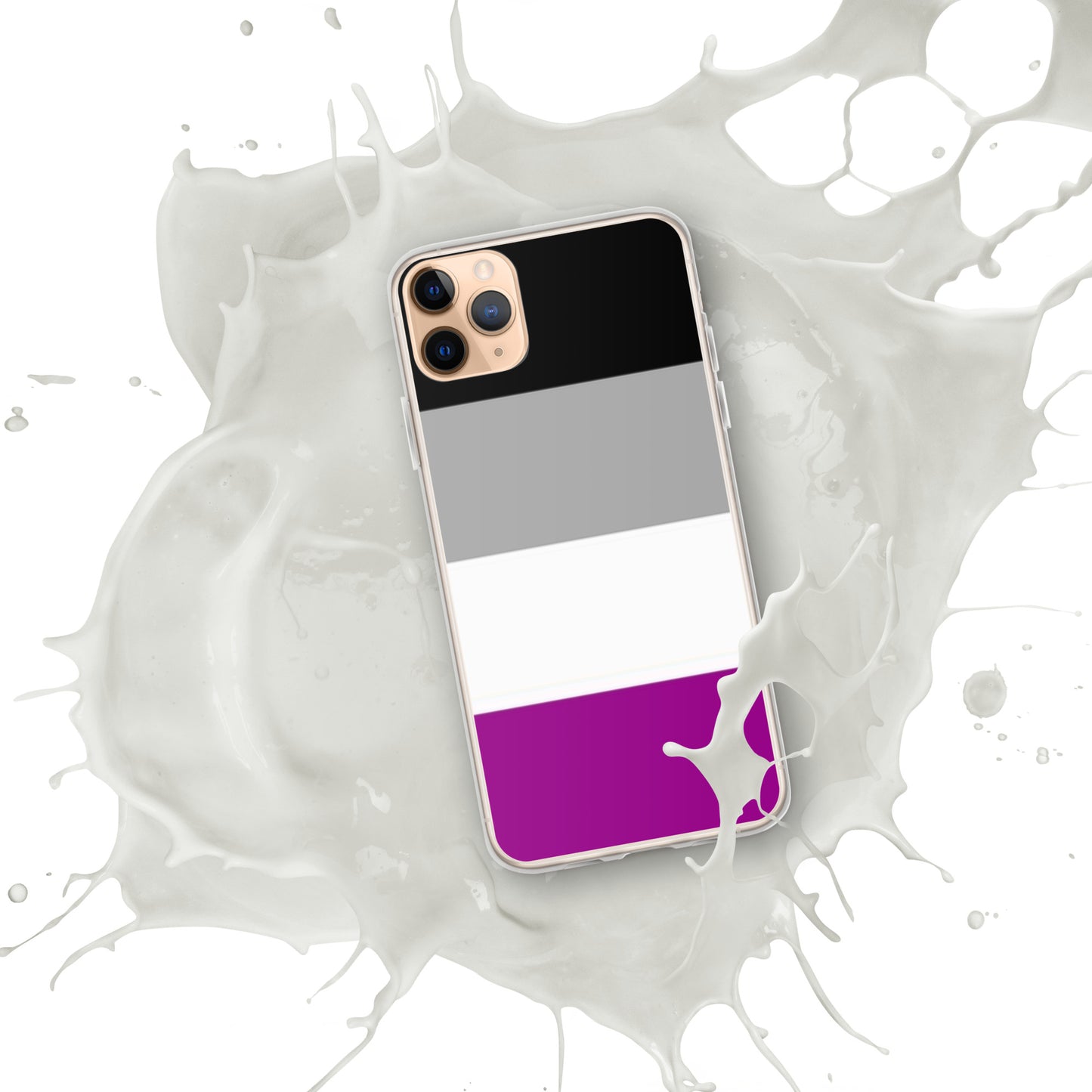 Asexual Pride Flag iPhone Case