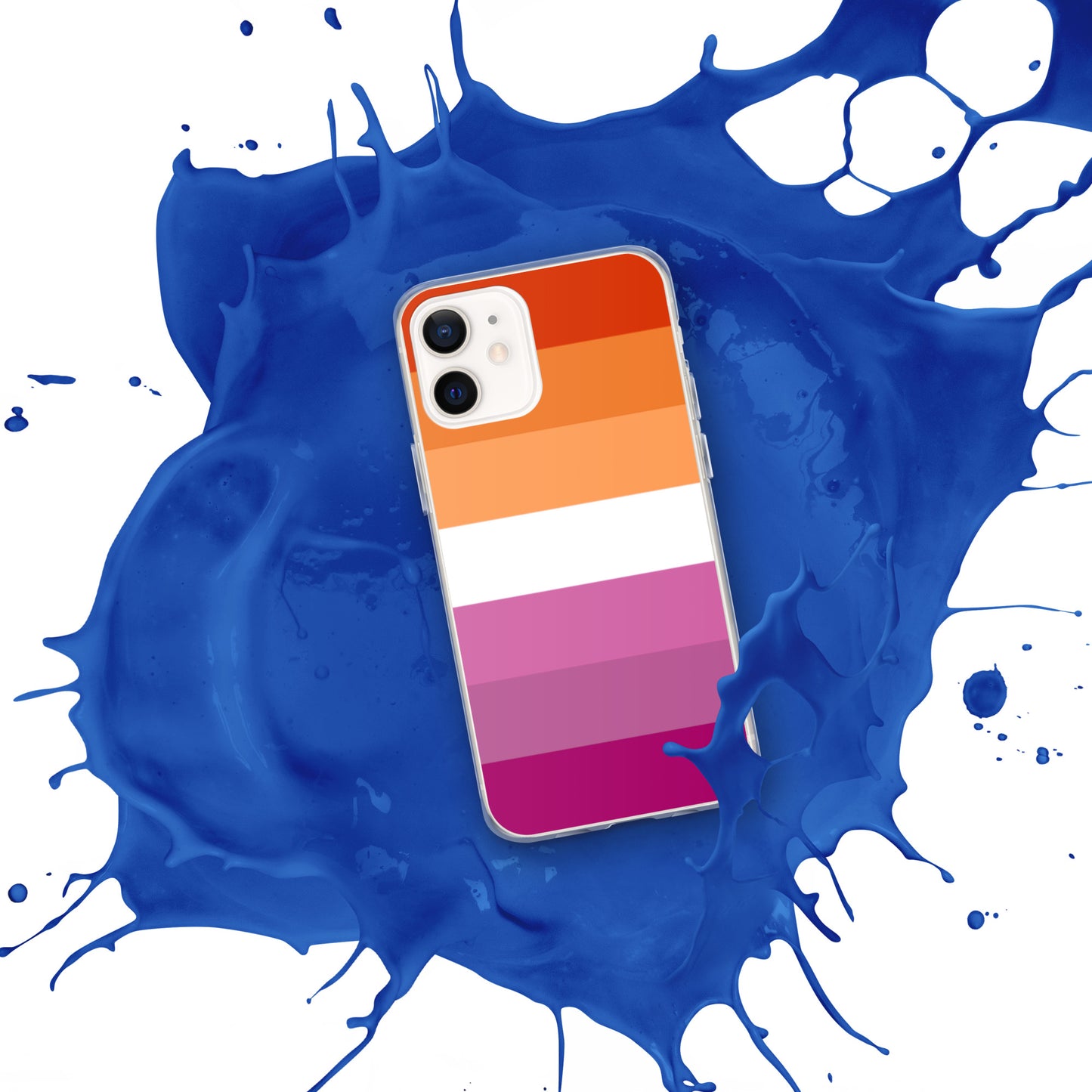 Lesbian Pride Flag iPhone Case