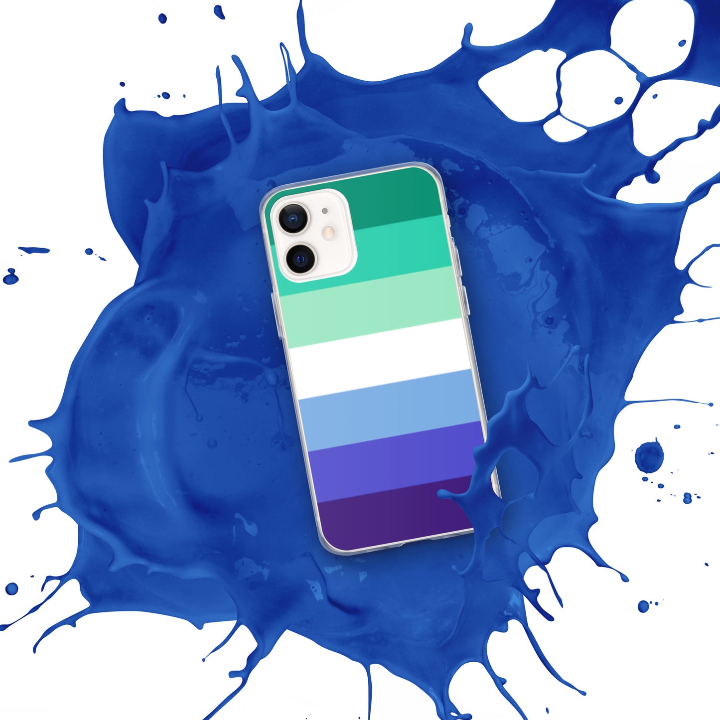 Gay Men's Pride Flag iPhone Case