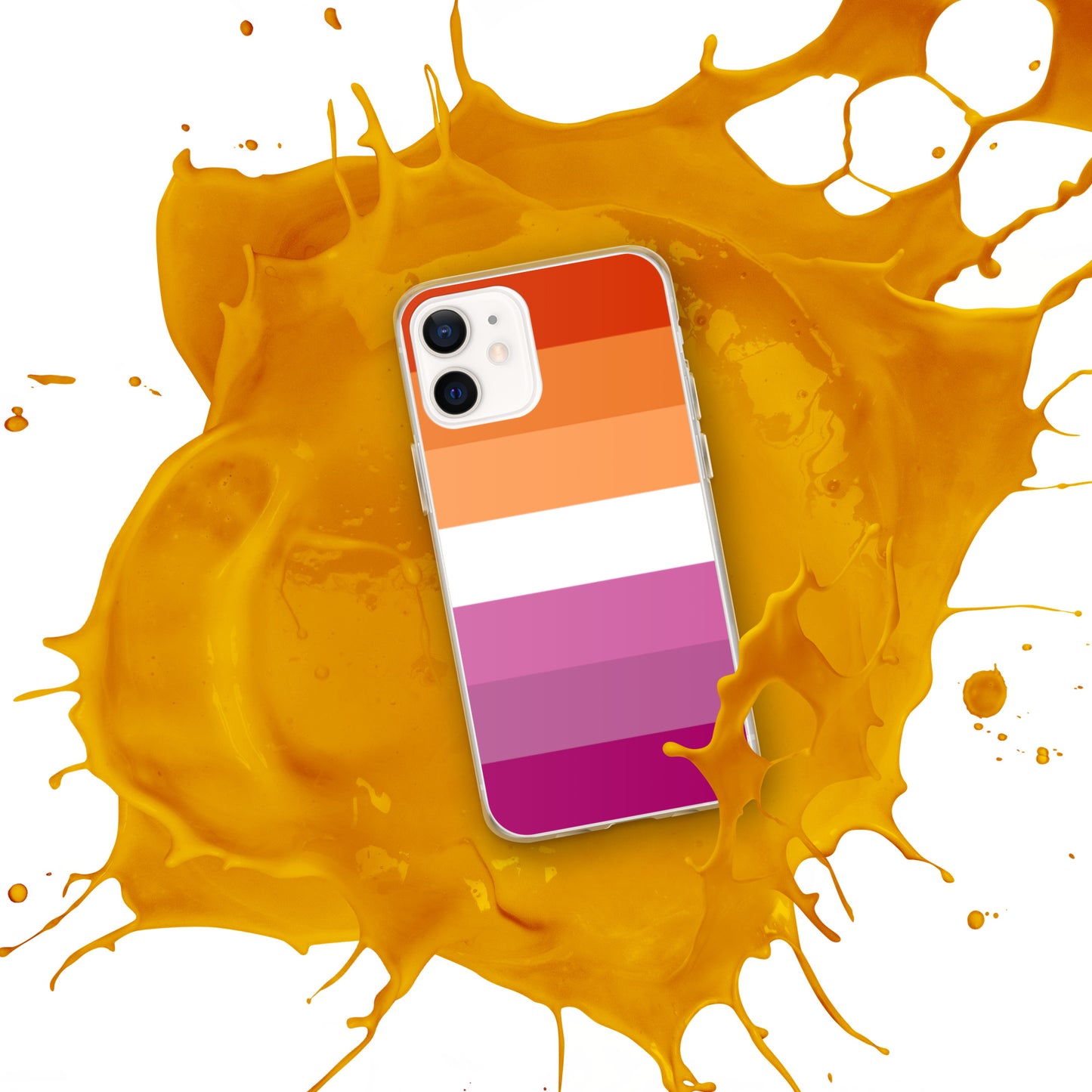 Lesbian Pride Flag iPhone Case