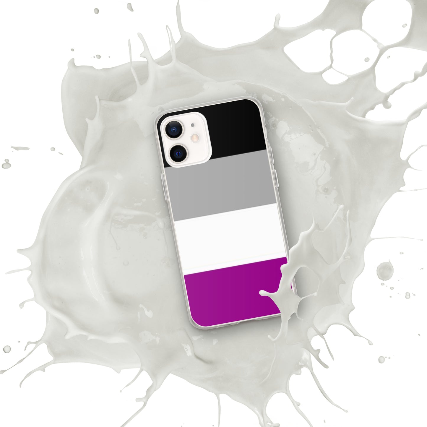 Asexual Pride Flag iPhone Case