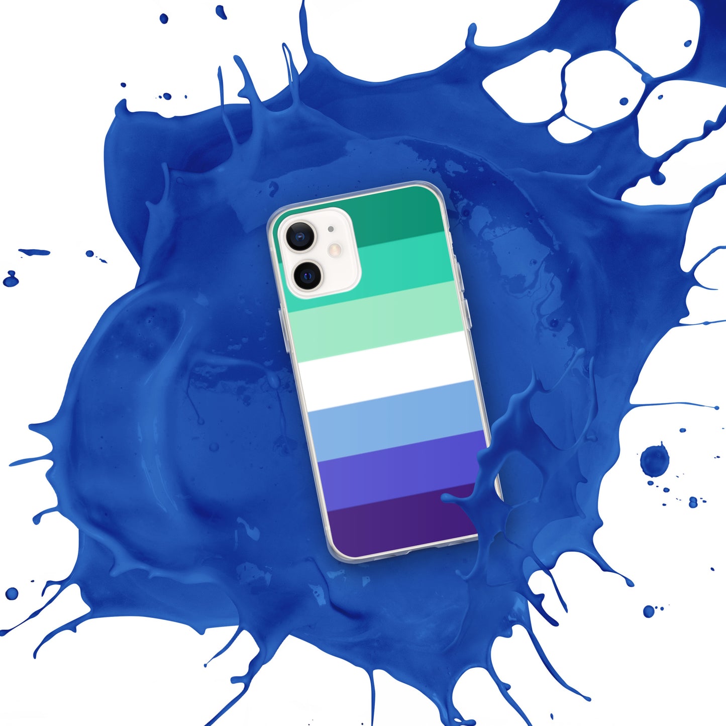 Gay Men's Pride Flag iPhone Case