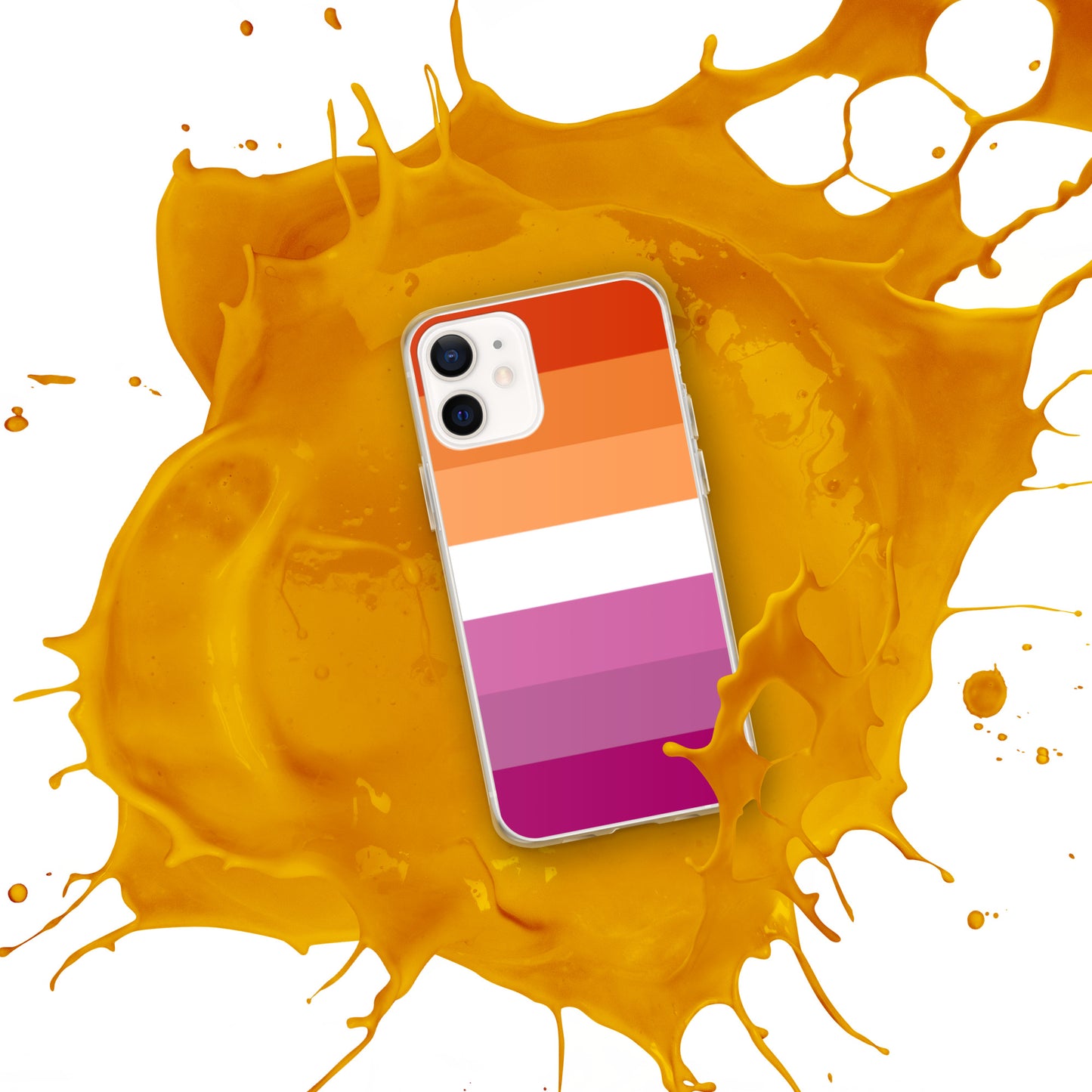 Lesbian Pride Flag iPhone Case