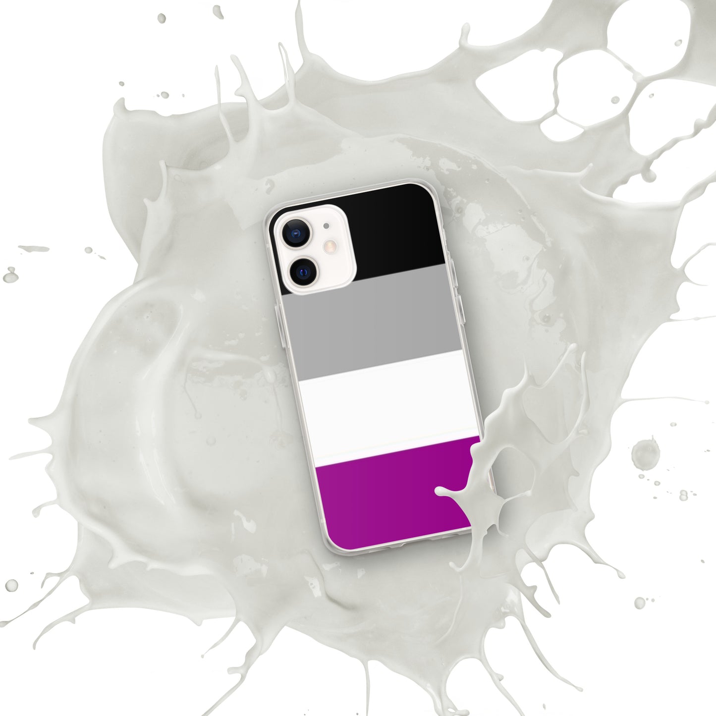 Asexual Pride Flag iPhone Case