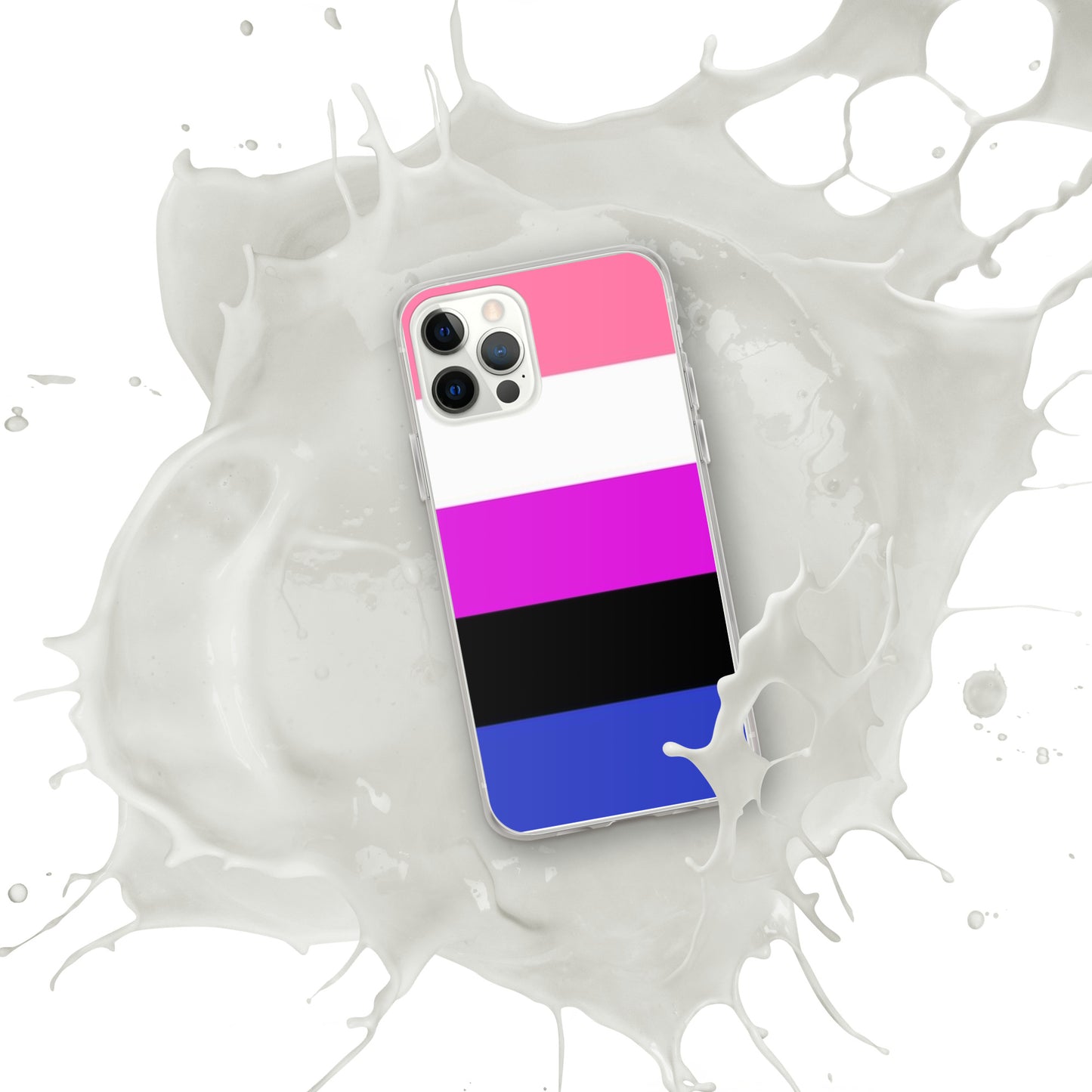 Genderfluid Pride Flag iPhone Case