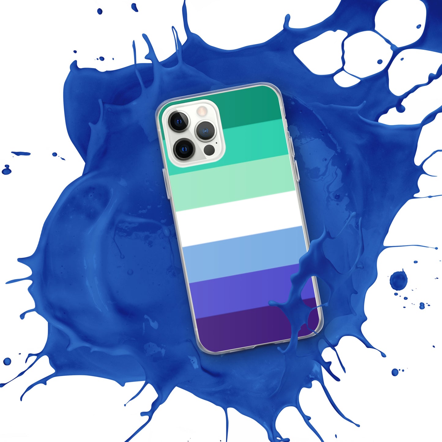 Gay Men's Pride Flag iPhone Case