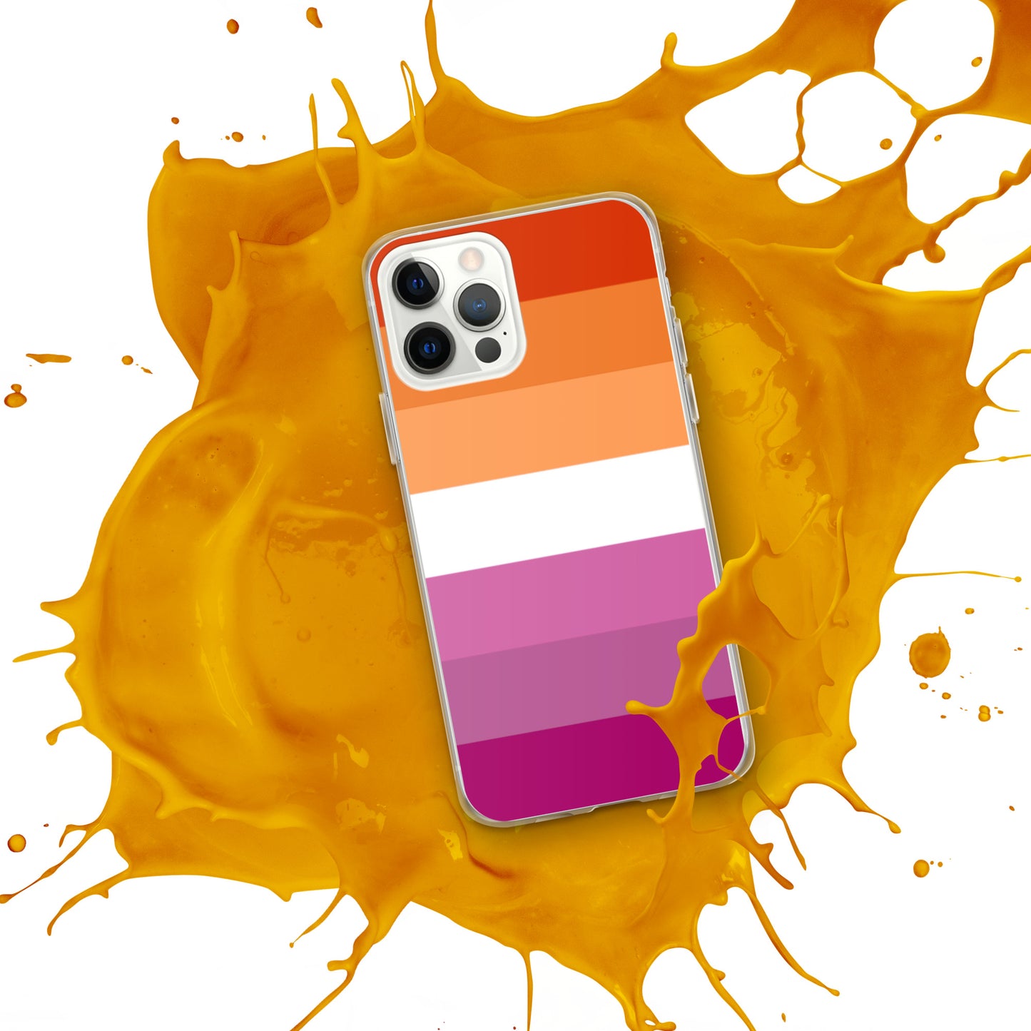 Lesbian Pride Flag iPhone Case