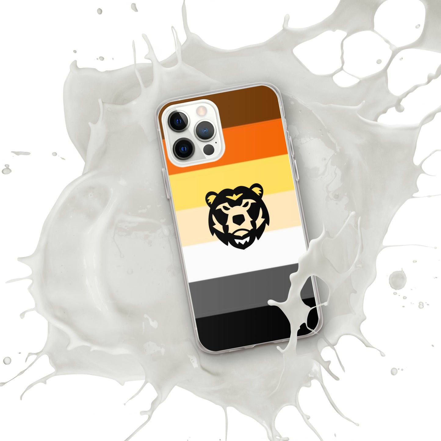 Bear Brotherhood Pride Flag iPhone Case