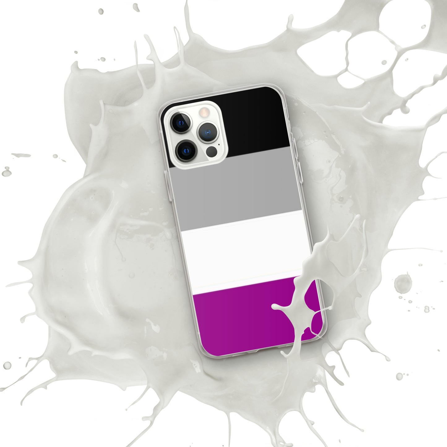 Asexual Pride Flag iPhone Case