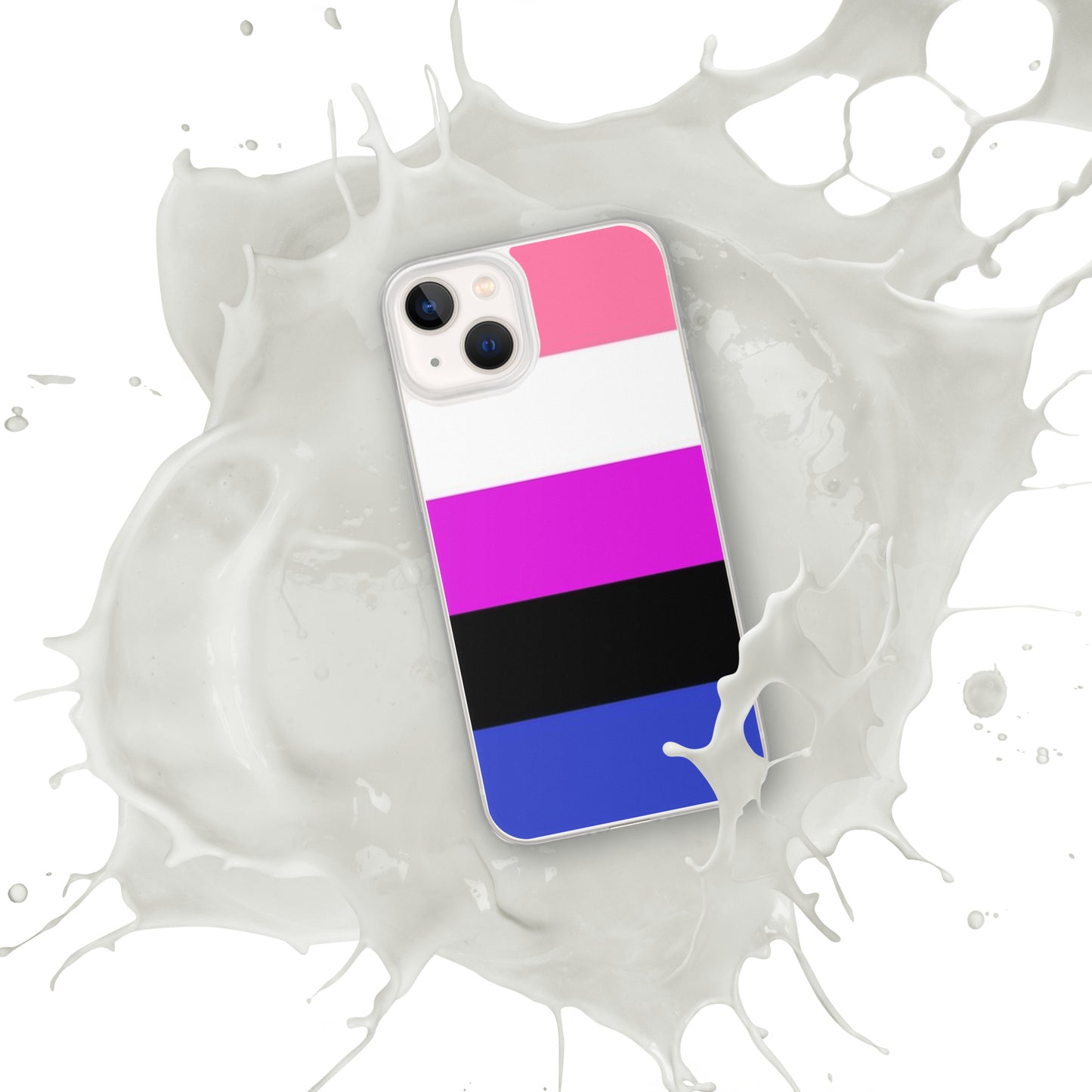 Genderfluid Pride Flag iPhone Case