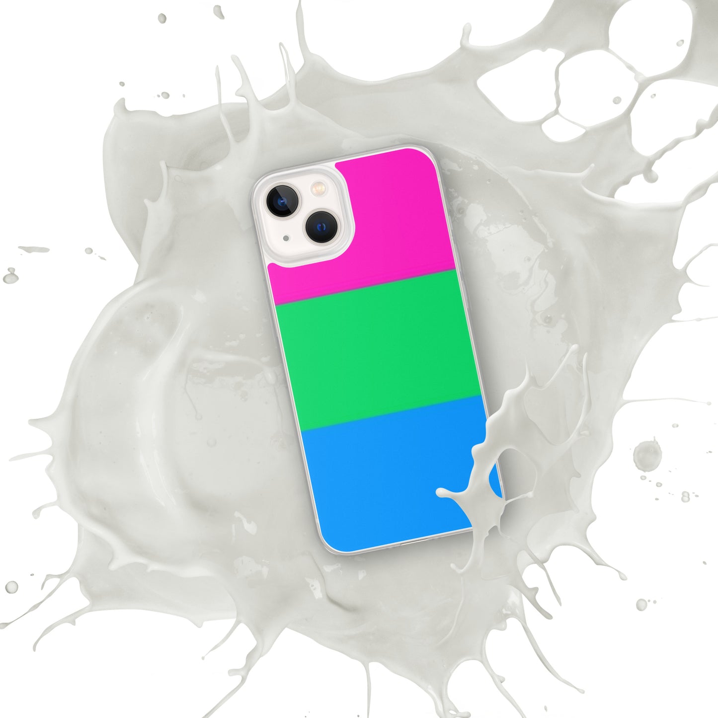 Polysexual Pride Flag iPhone Case