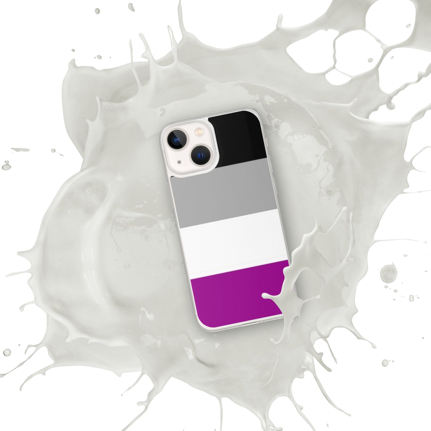 Asexual Pride Flag iPhone Case