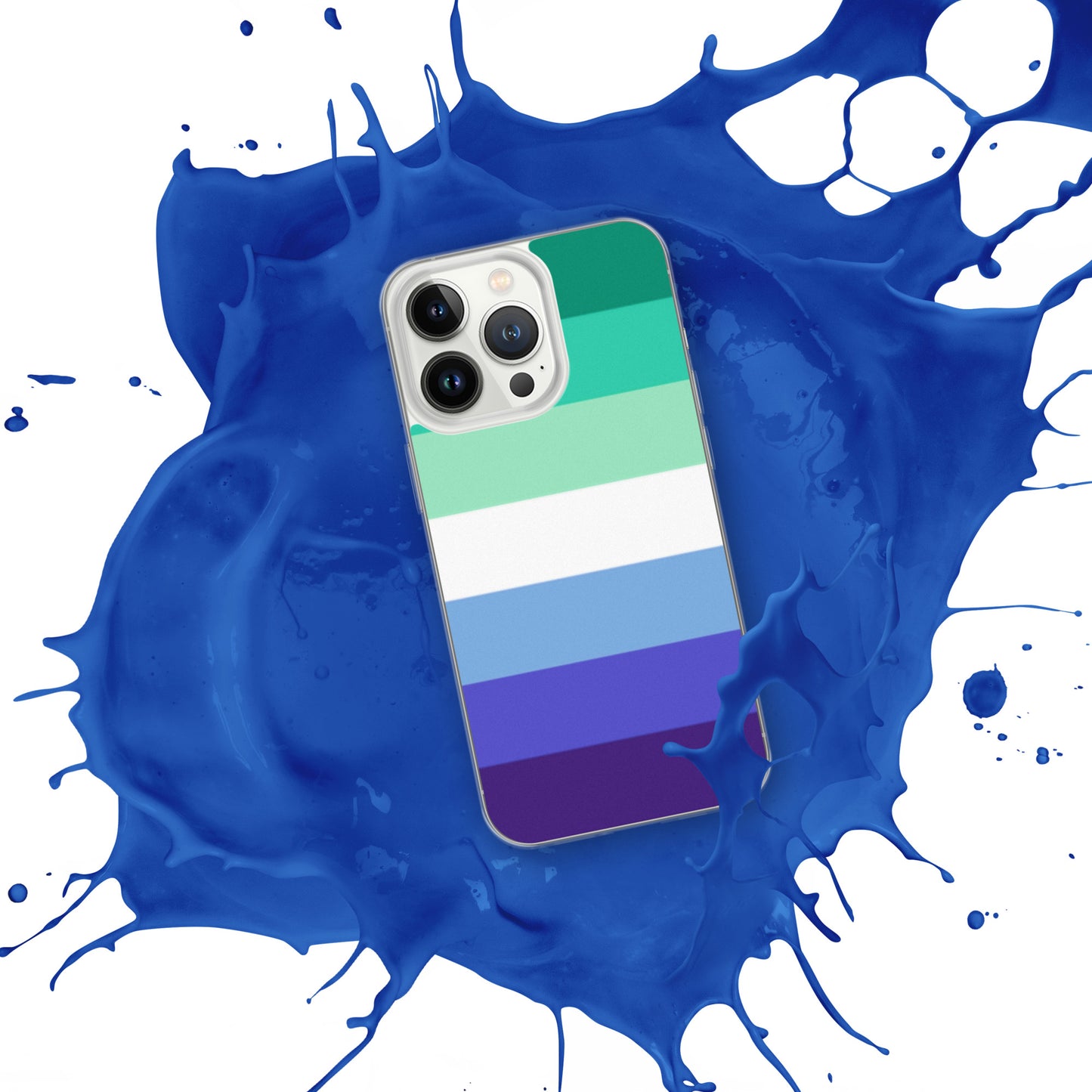 Gay Men's Pride Flag iPhone Case