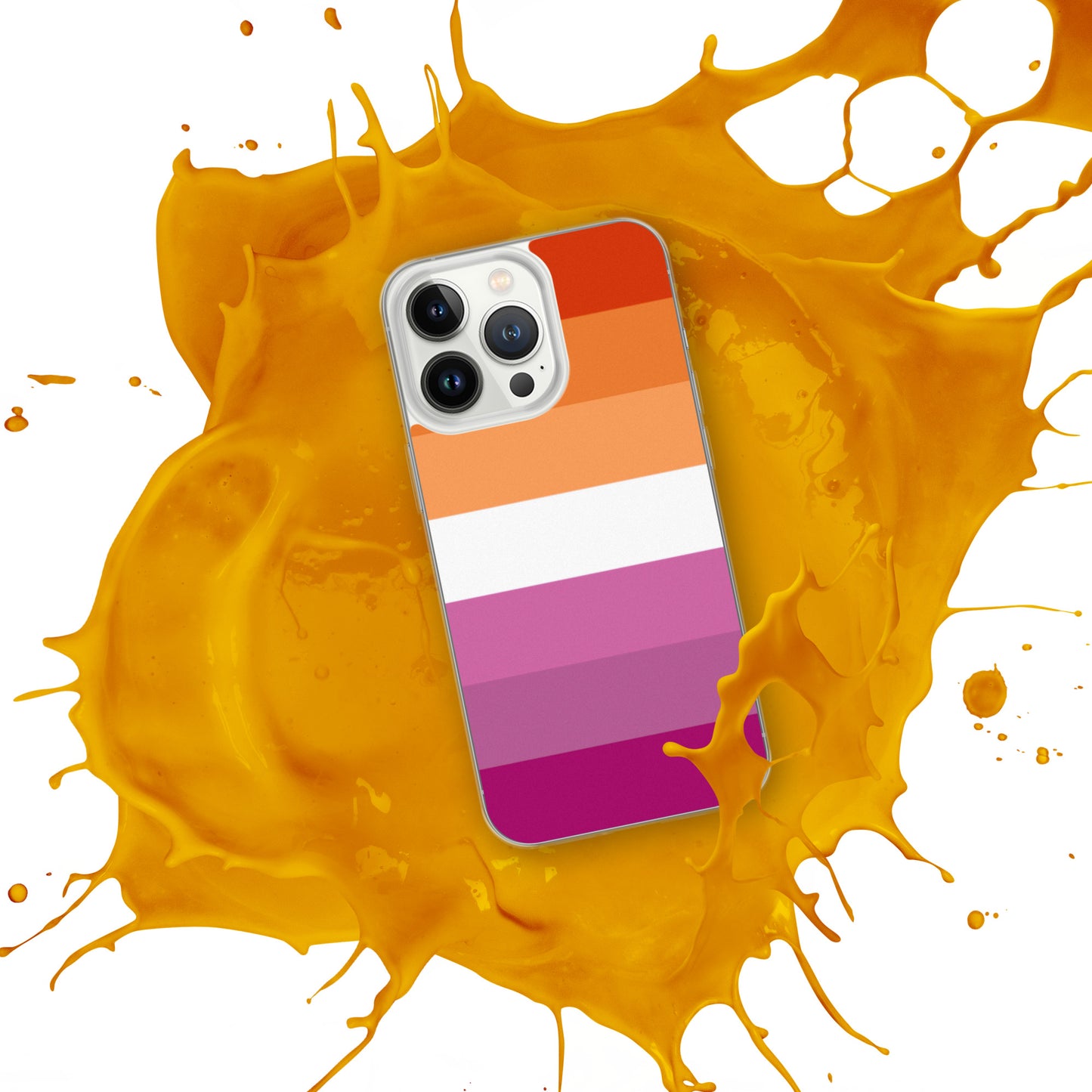 Lesbian Pride Flag iPhone Case