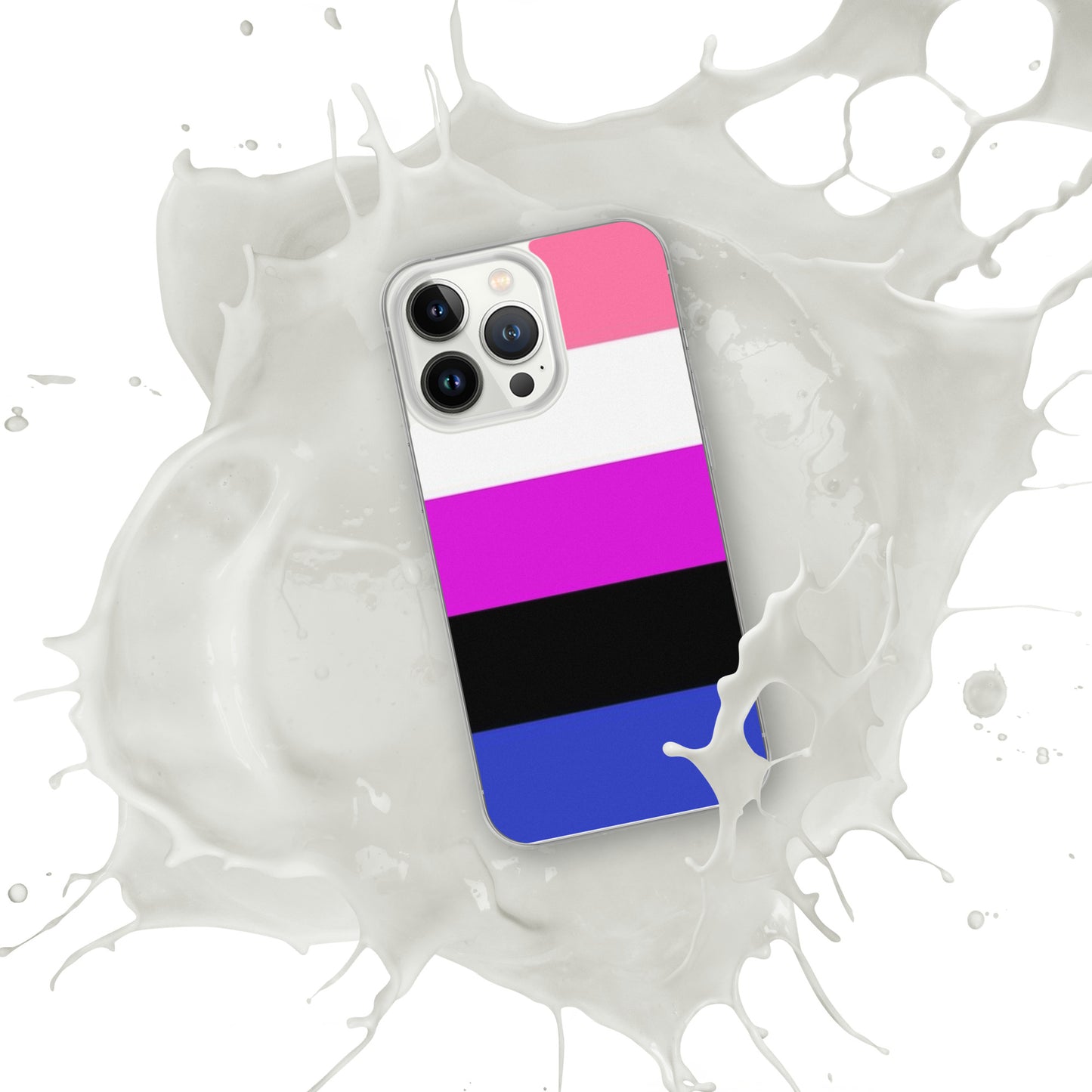 Genderfluid Pride Flag iPhone Case