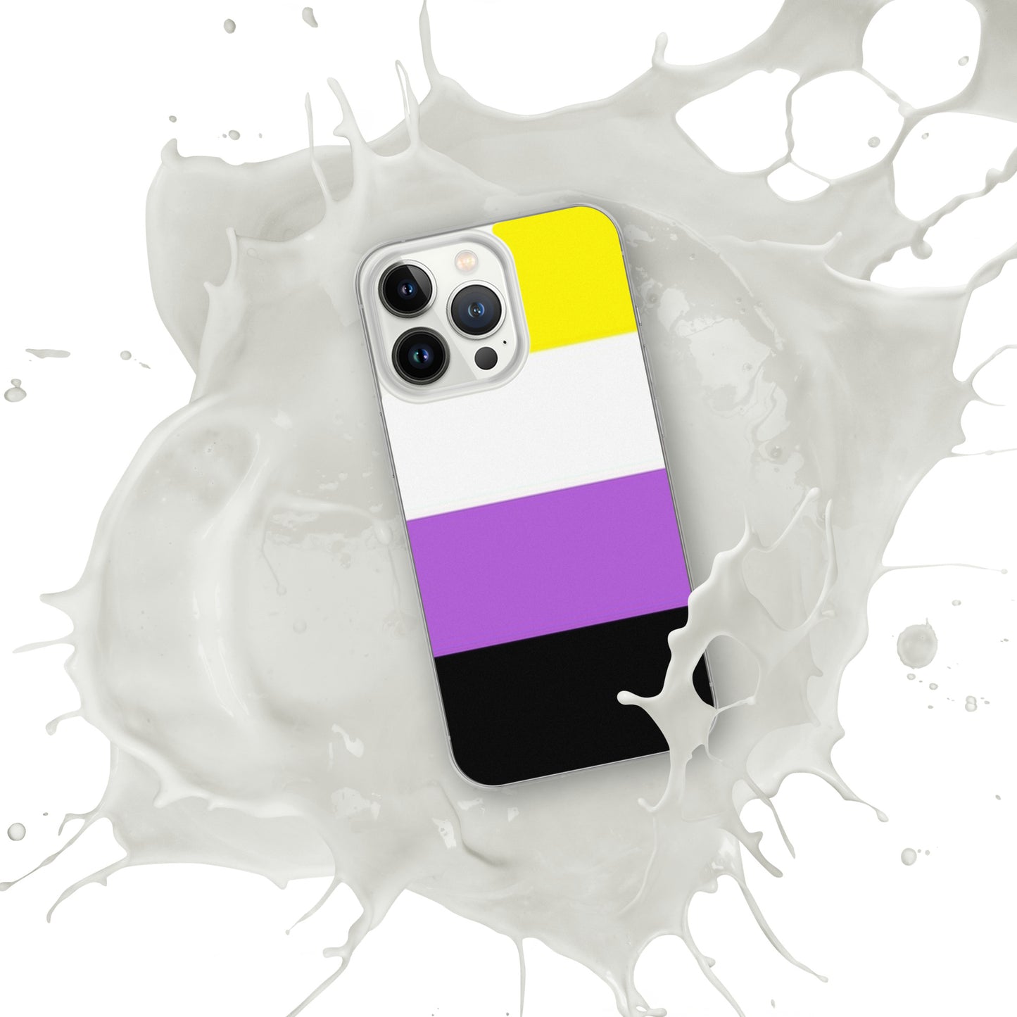 Non-Binary Pride Flag iPhone Case