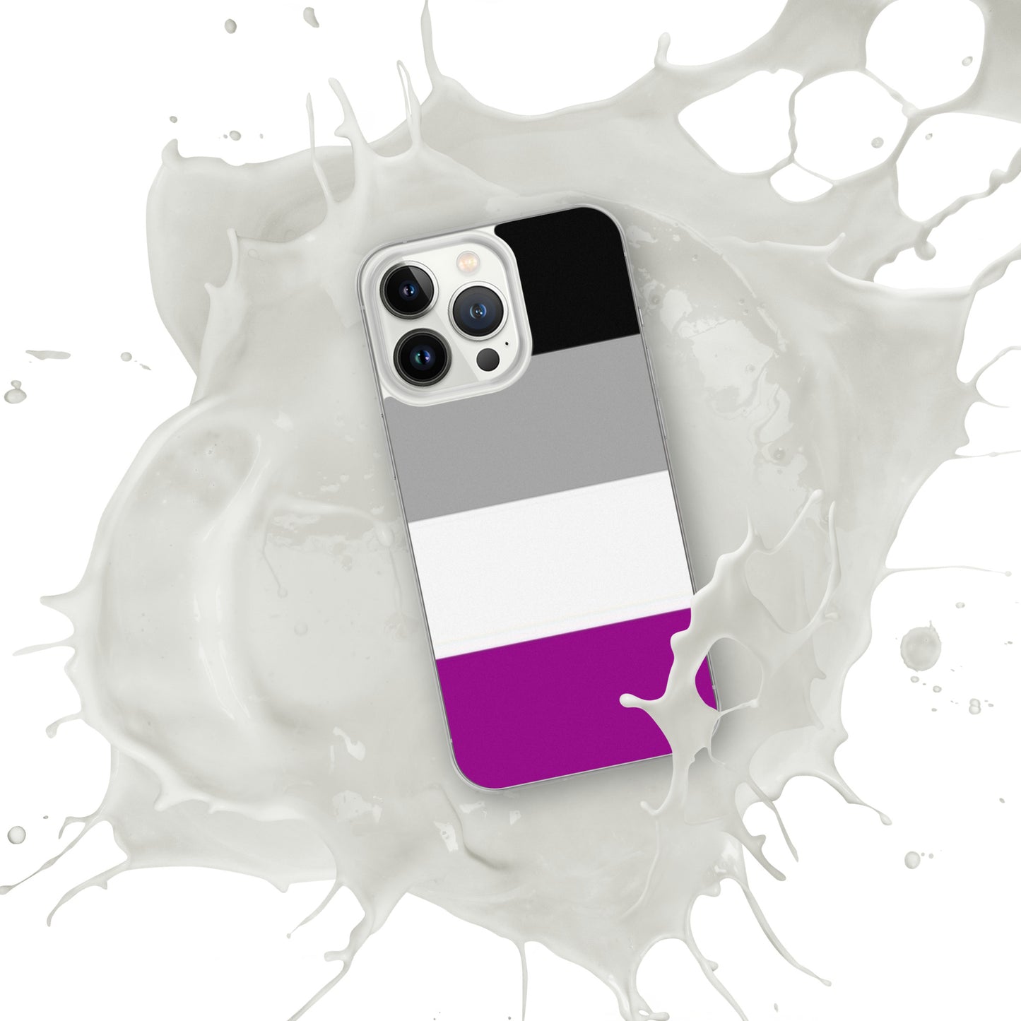 Asexual Pride Flag iPhone Case