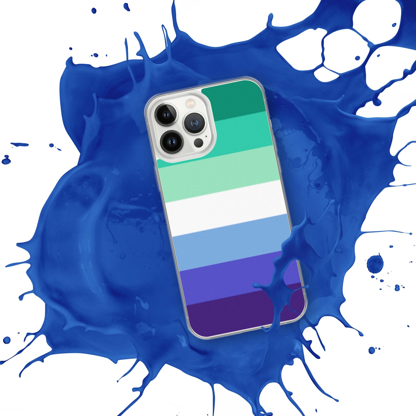 Gay Men's Pride Flag iPhone Case