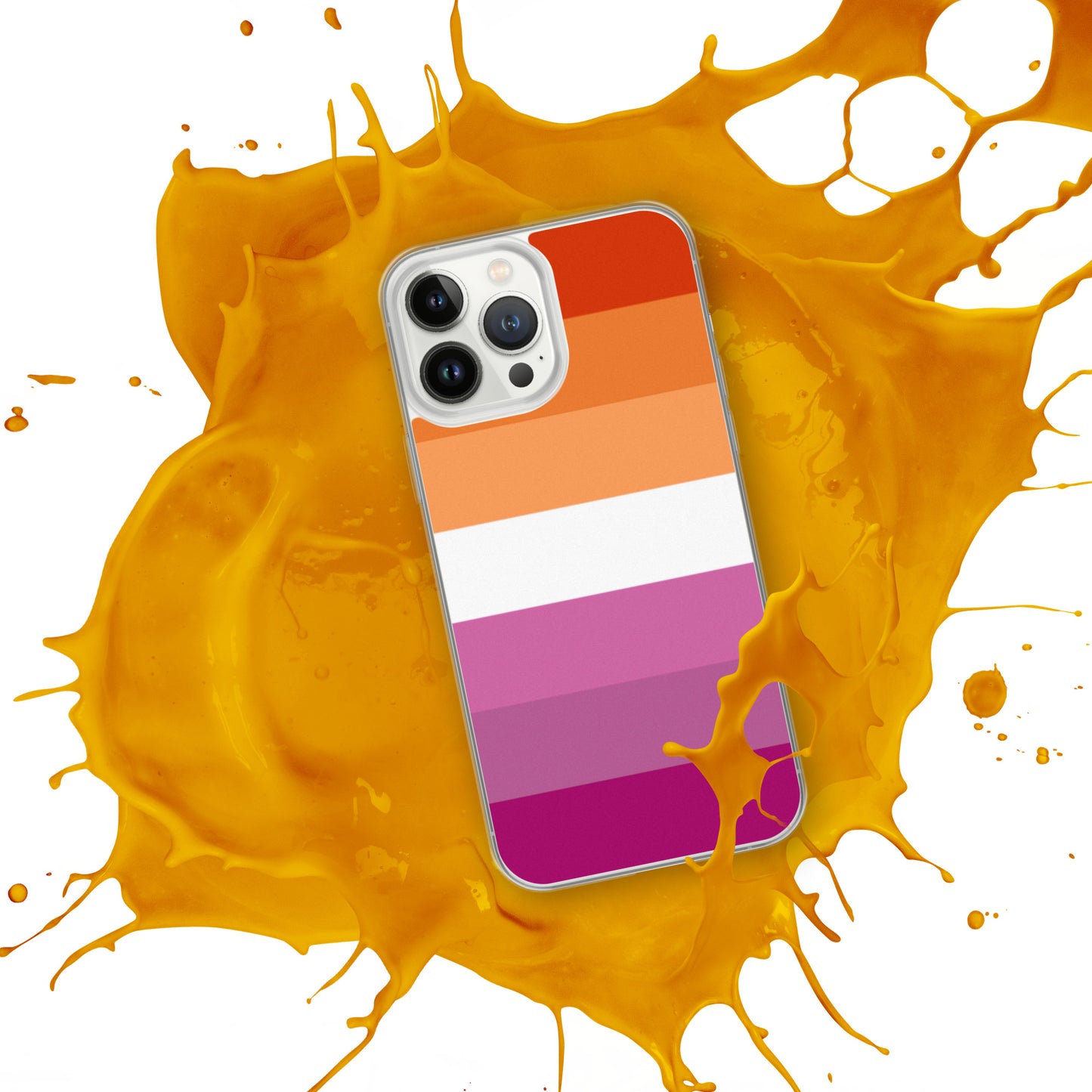 Lesbian Pride Flag iPhone Case