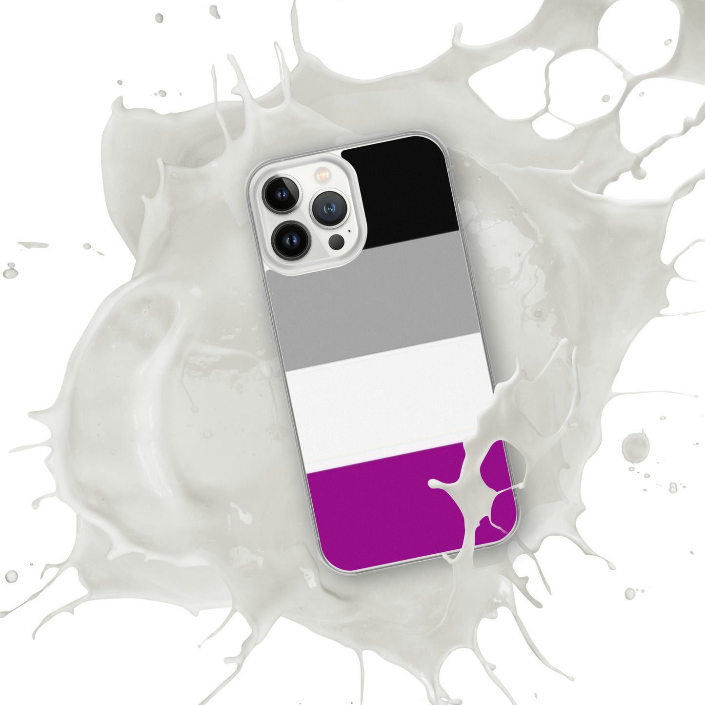 Asexual Pride Flag iPhone Case