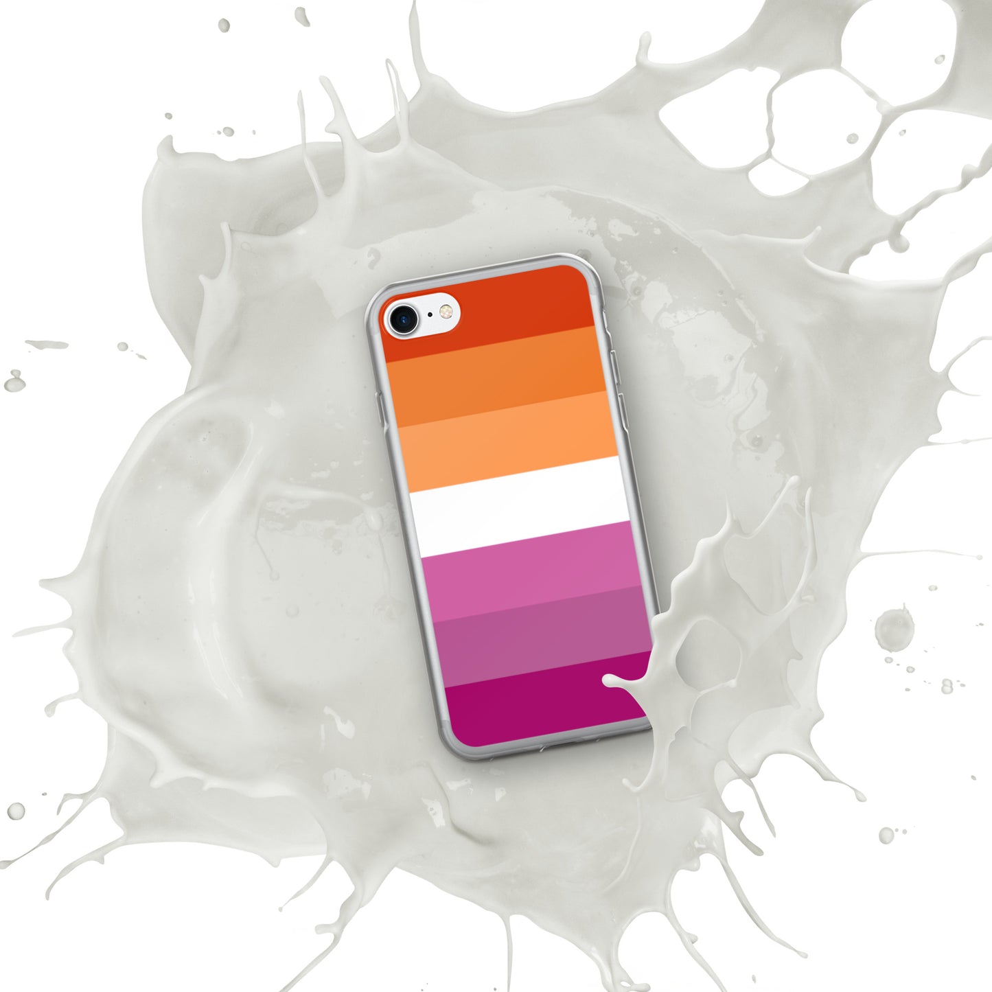 Lesbian Pride Flag iPhone Case