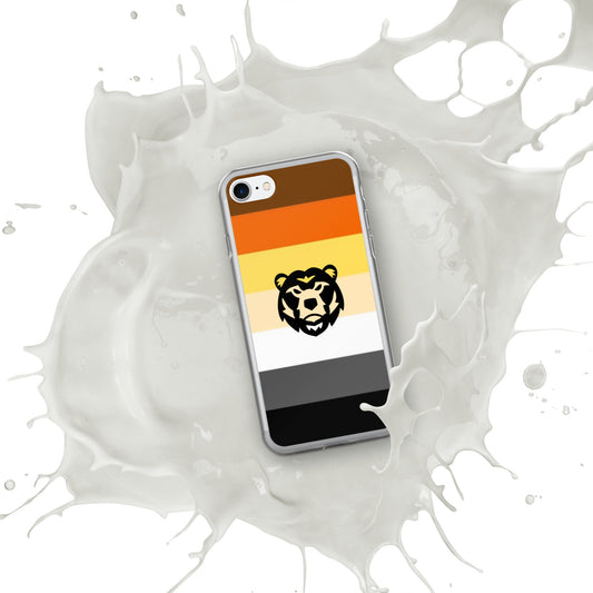 Bear Brotherhood Pride Flag iPhone Case