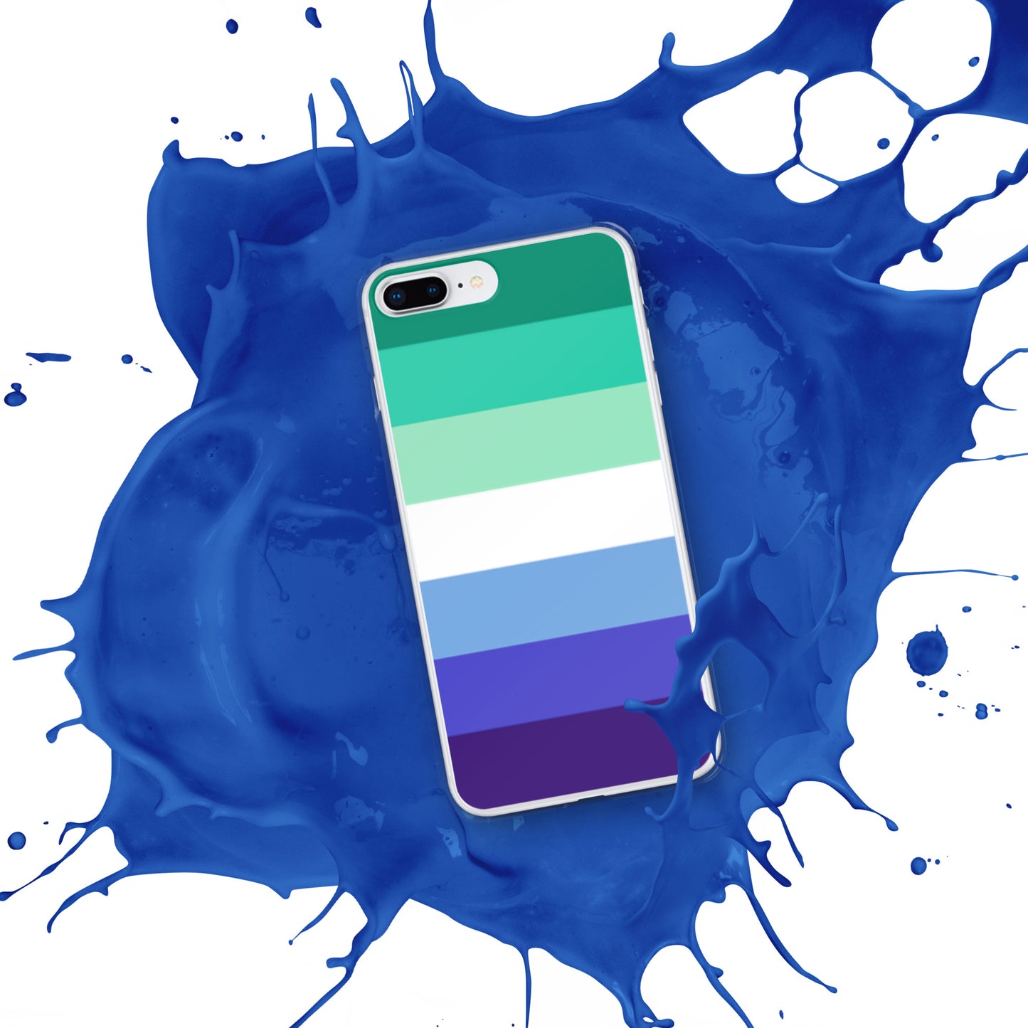 Gay Men's Pride Flag iPhone Case