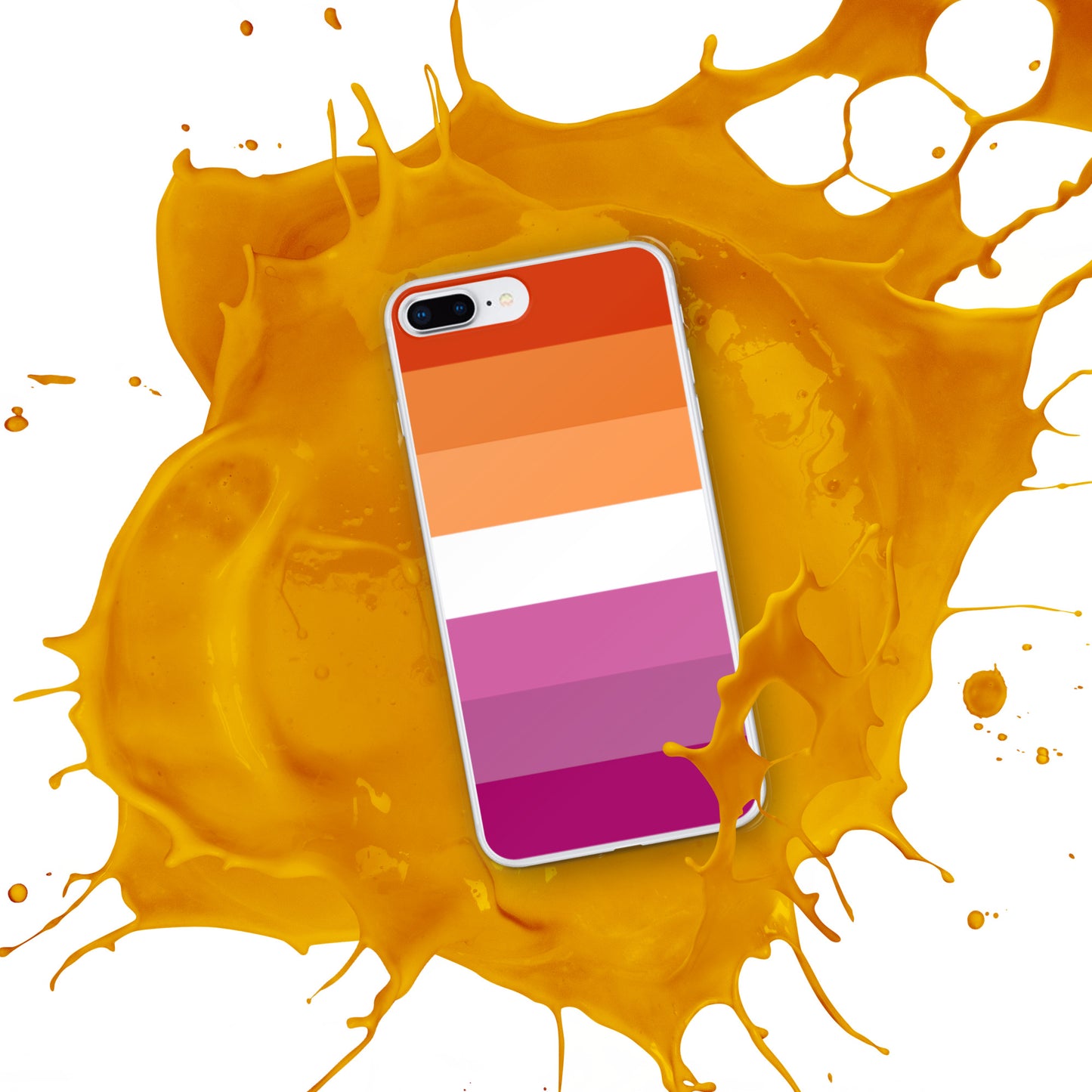 Lesbian Pride Flag iPhone Case