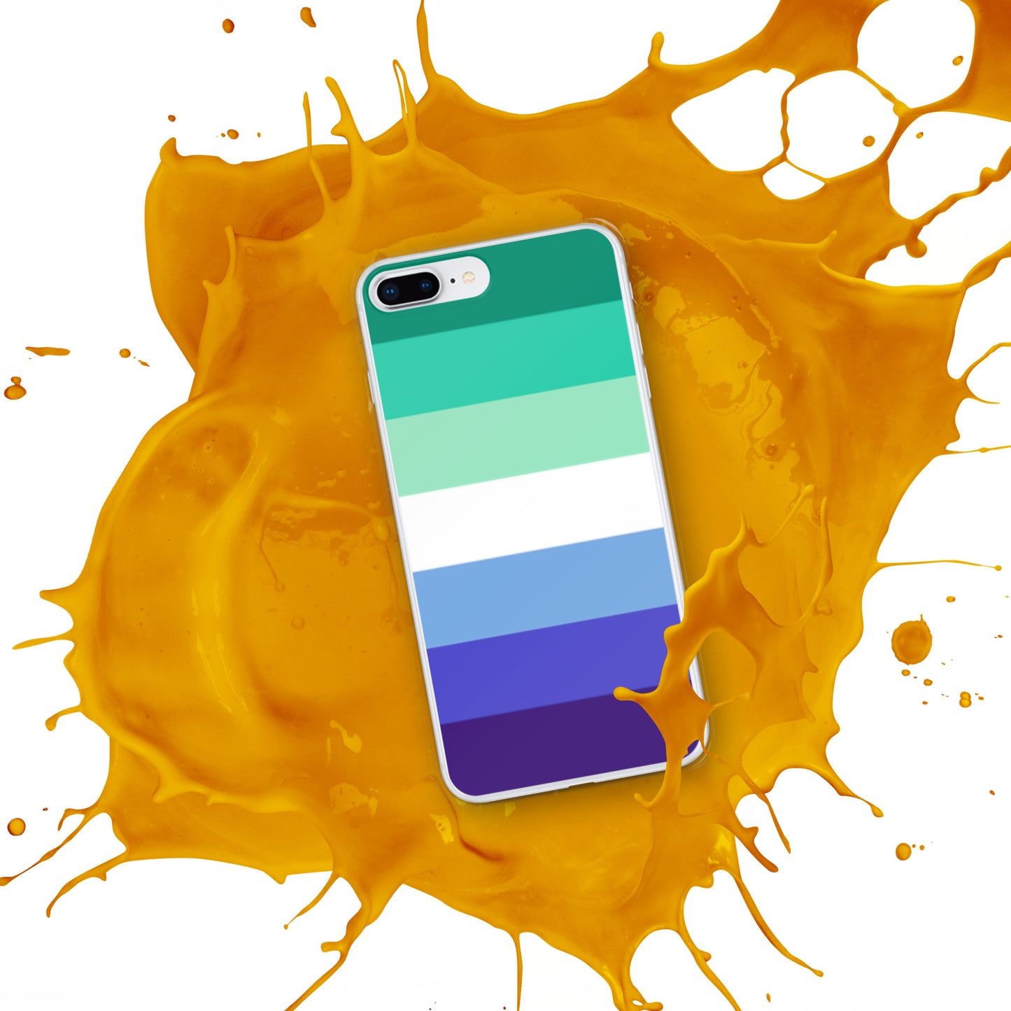 Gay Men's Pride Flag iPhone Case