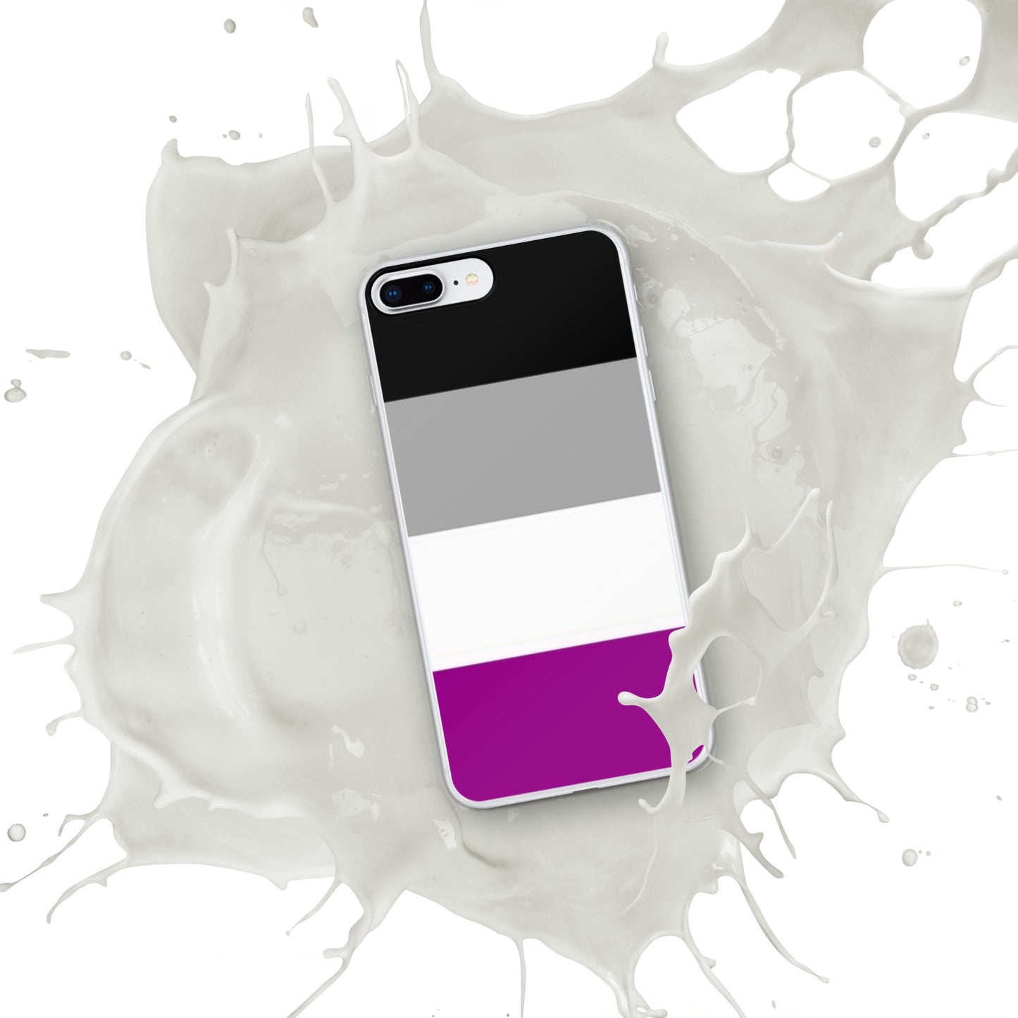 Asexual Pride Flag iPhone Case