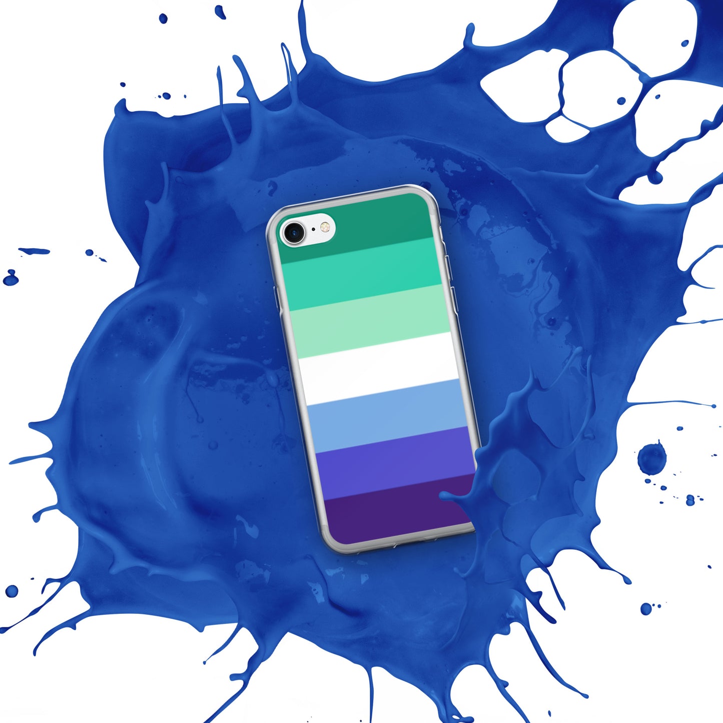 Gay Men's Pride Flag iPhone Case