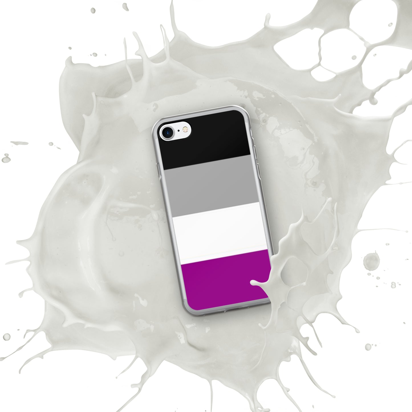 Asexual Pride Flag iPhone Case