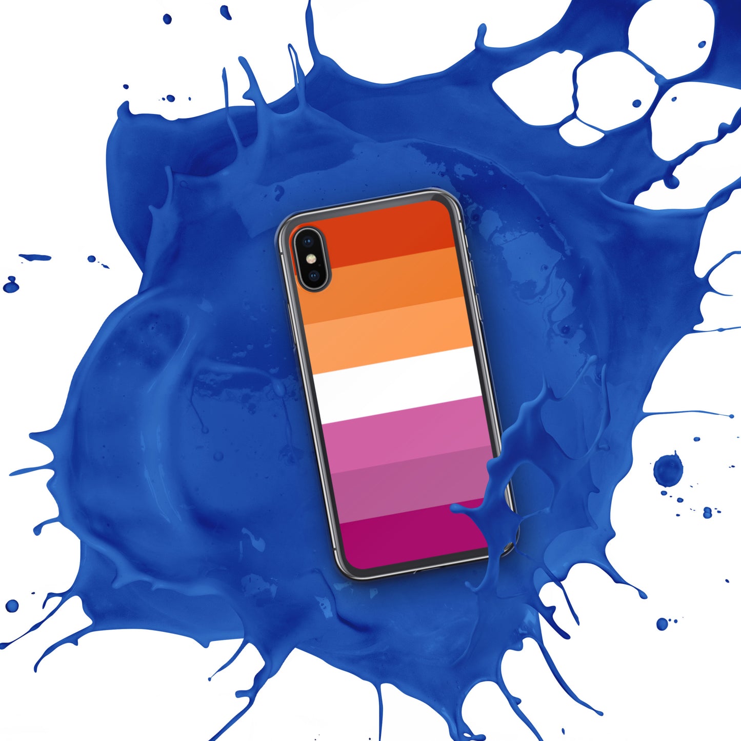 Lesbian Pride Flag iPhone Case