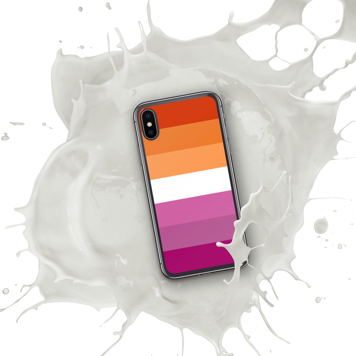 Lesbian Pride Flag iPhone Case