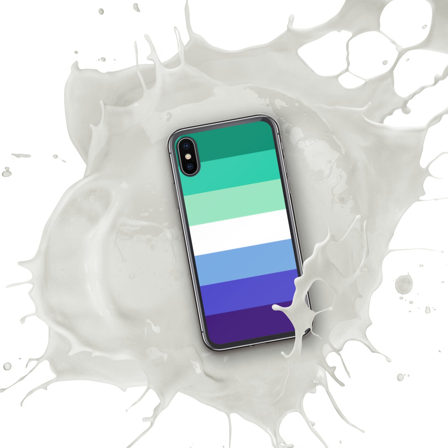 Gay Men's Pride Flag iPhone Case