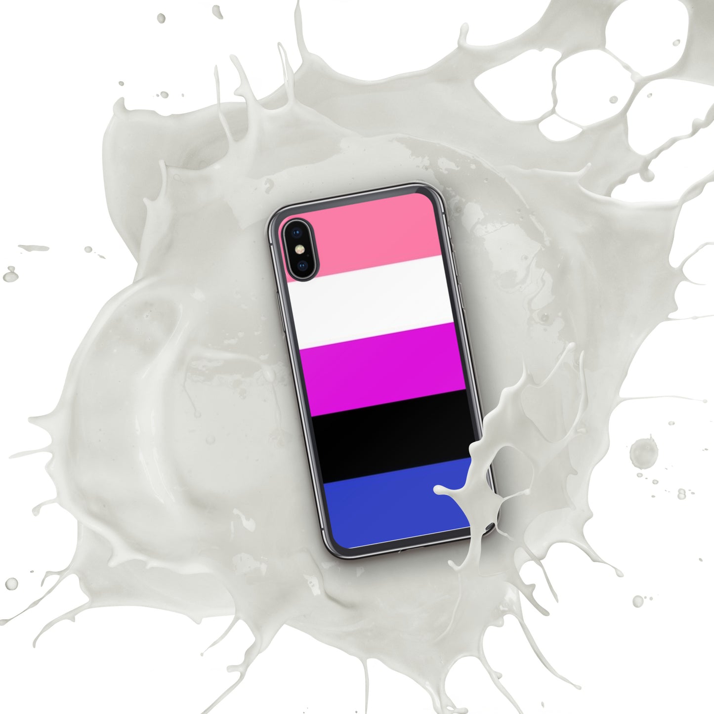 Genderfluid Pride Flag iPhone Case