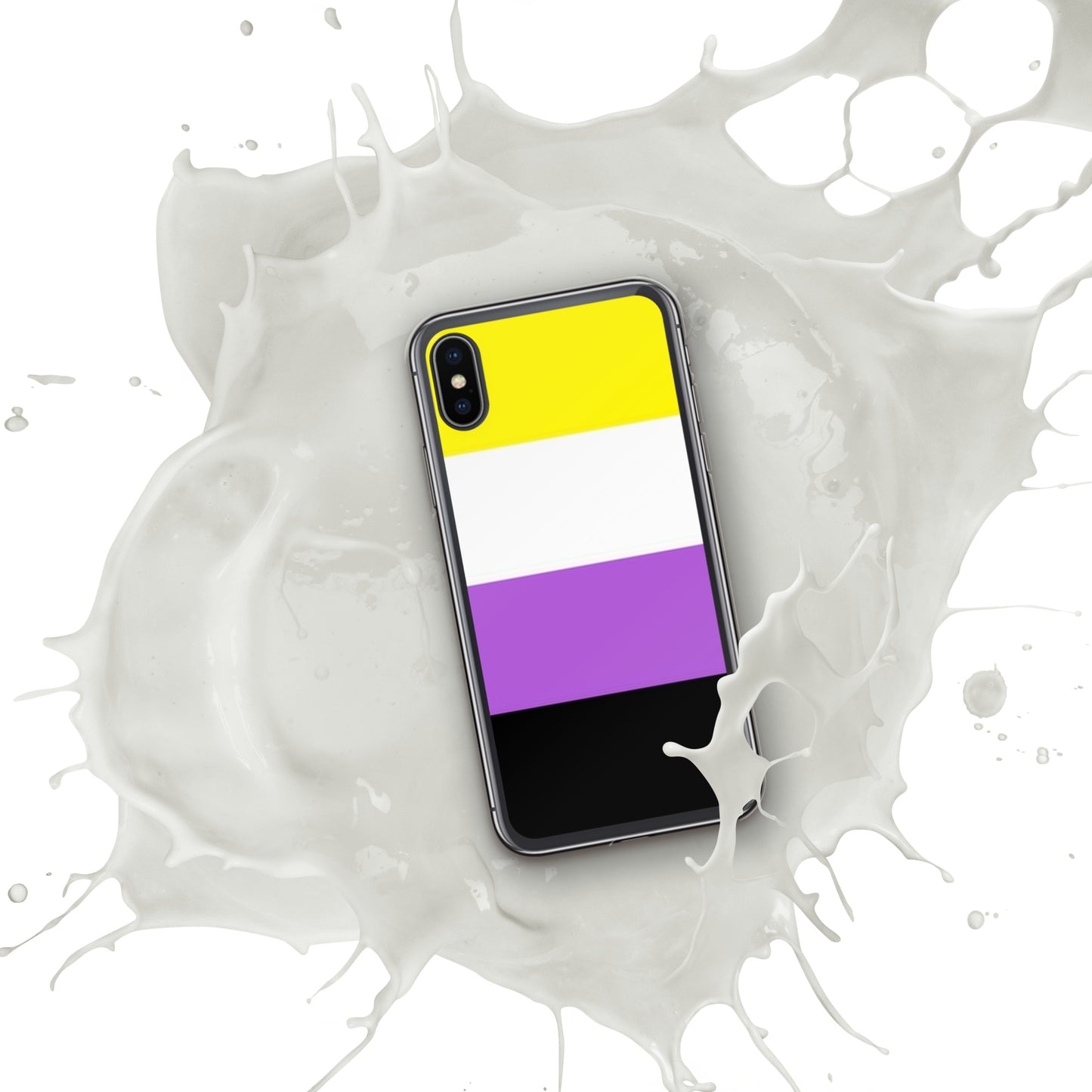 Non-Binary Pride Flag iPhone Case