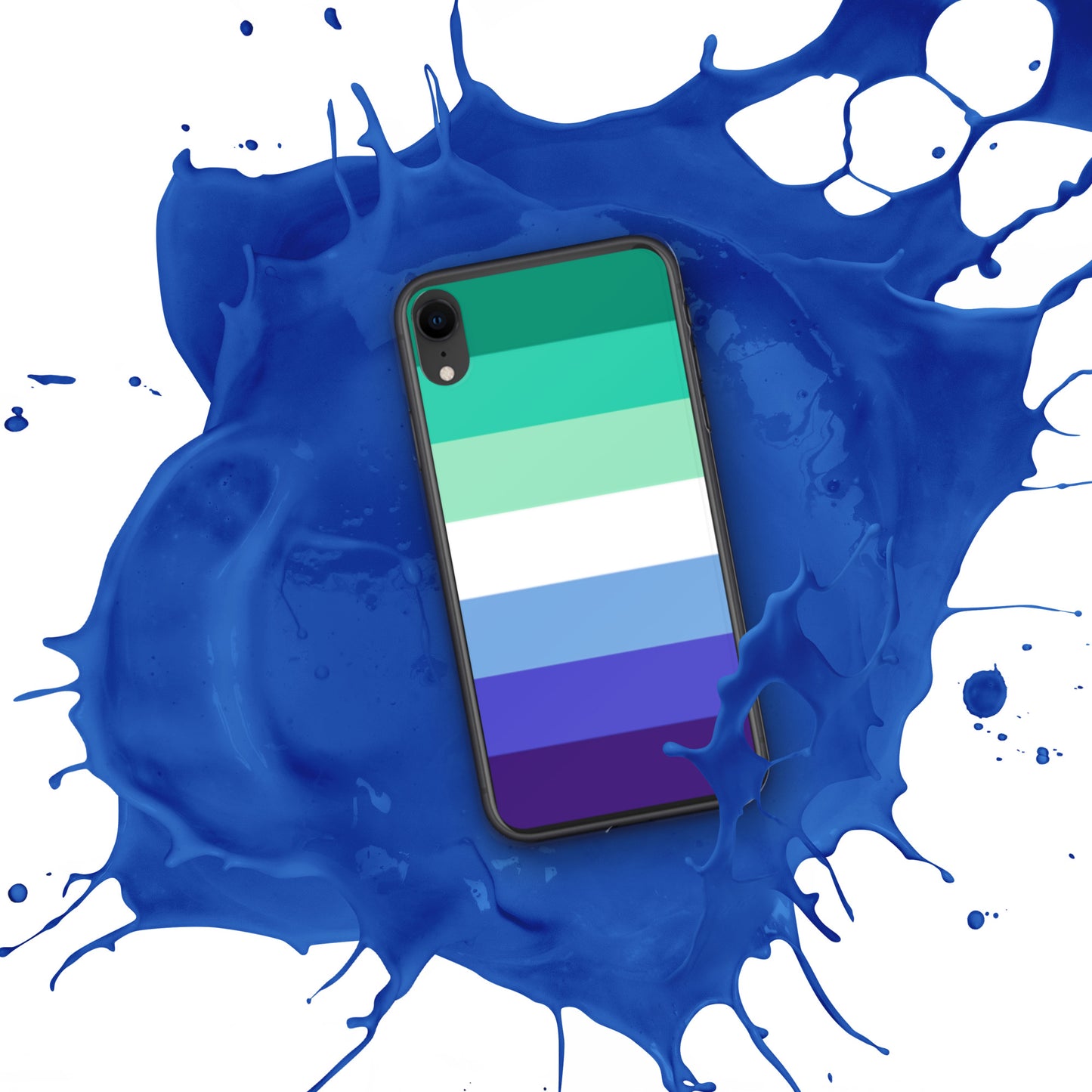 Gay Men's Pride Flag iPhone Case