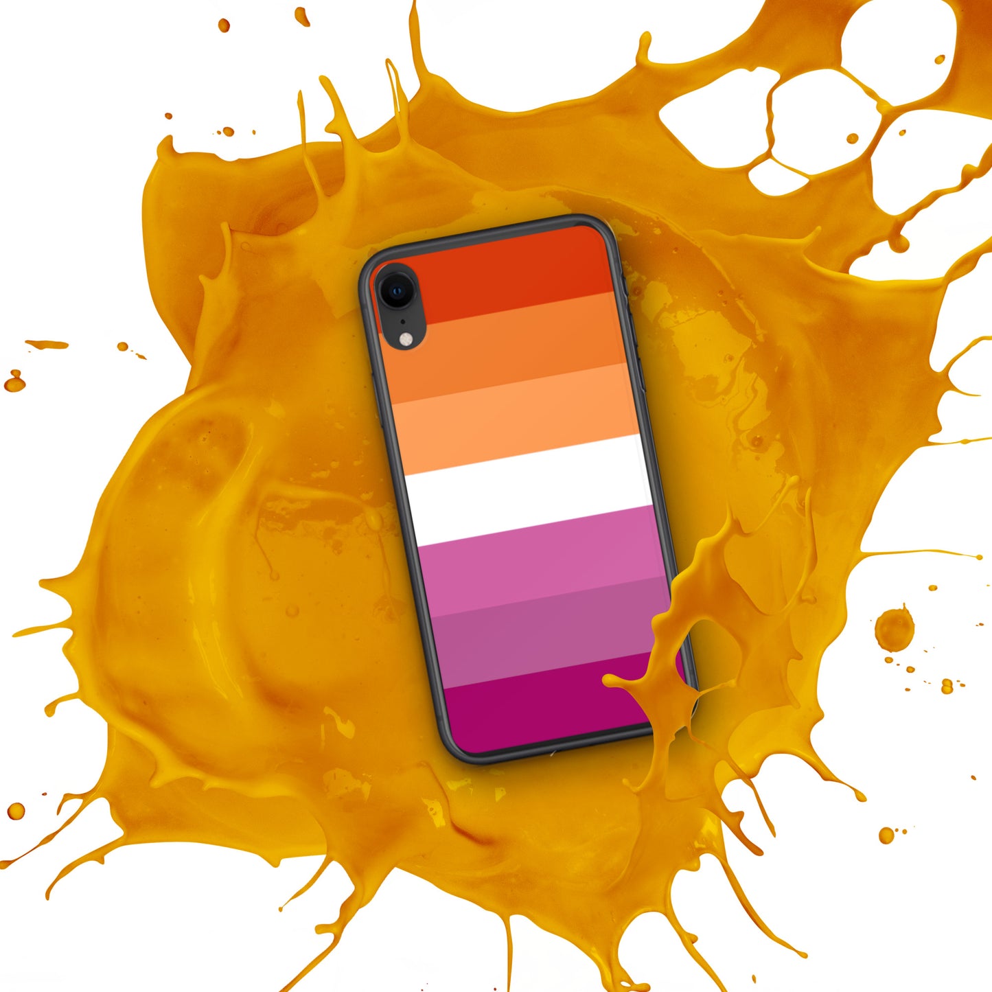 Lesbian Pride Flag iPhone Case