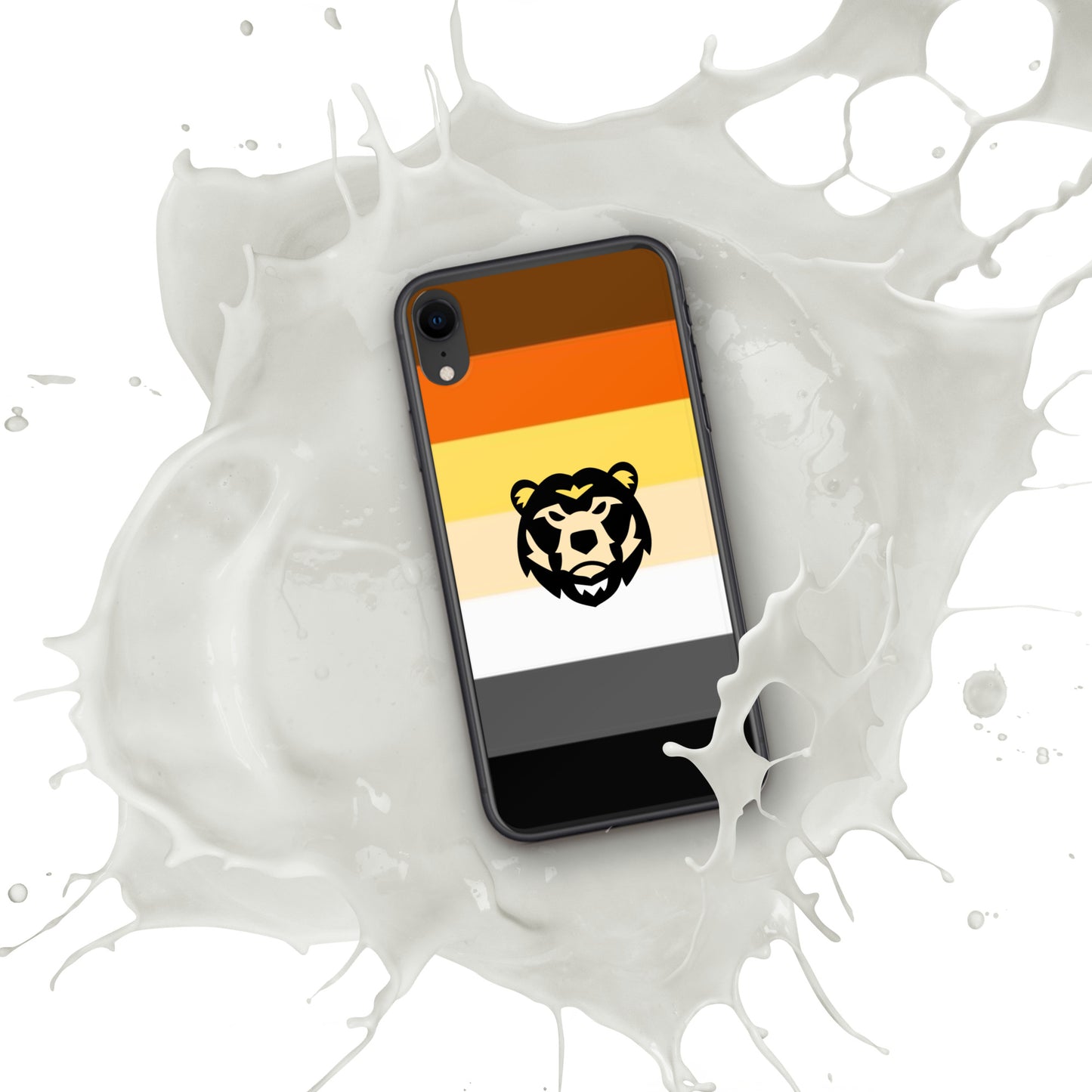 Bear Brotherhood Pride Flag iPhone Case