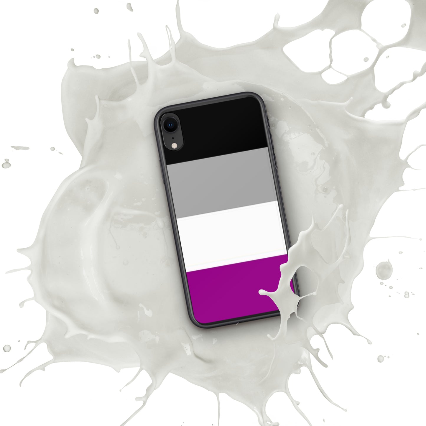 Asexual Pride Flag iPhone Case