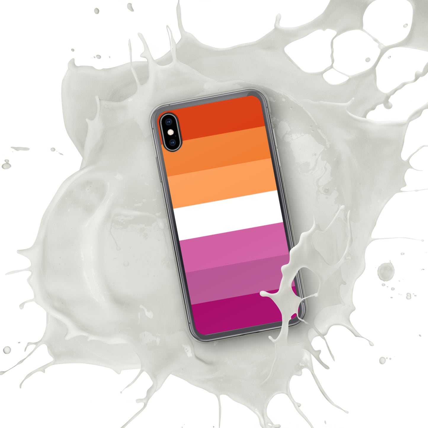 Lesbian Pride Flag iPhone Case