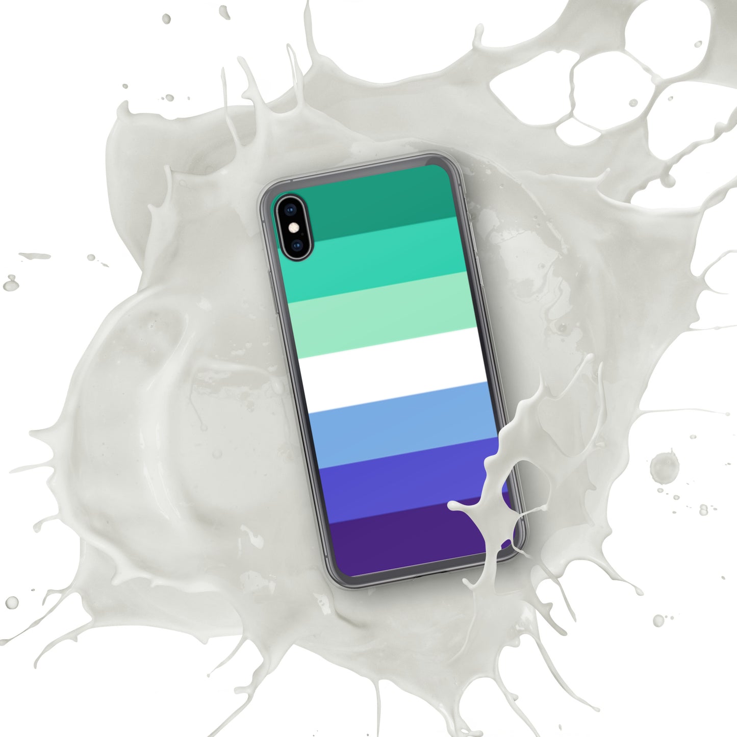 Gay Men's Pride Flag iPhone Case