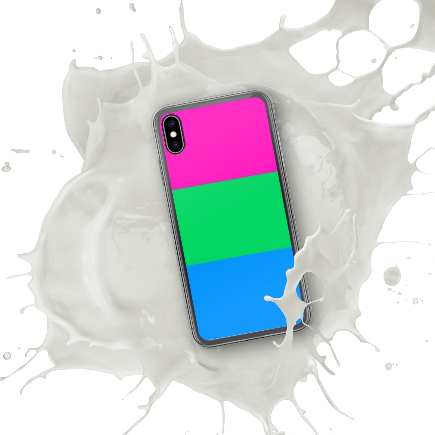 Polysexual Pride Flag iPhone Case