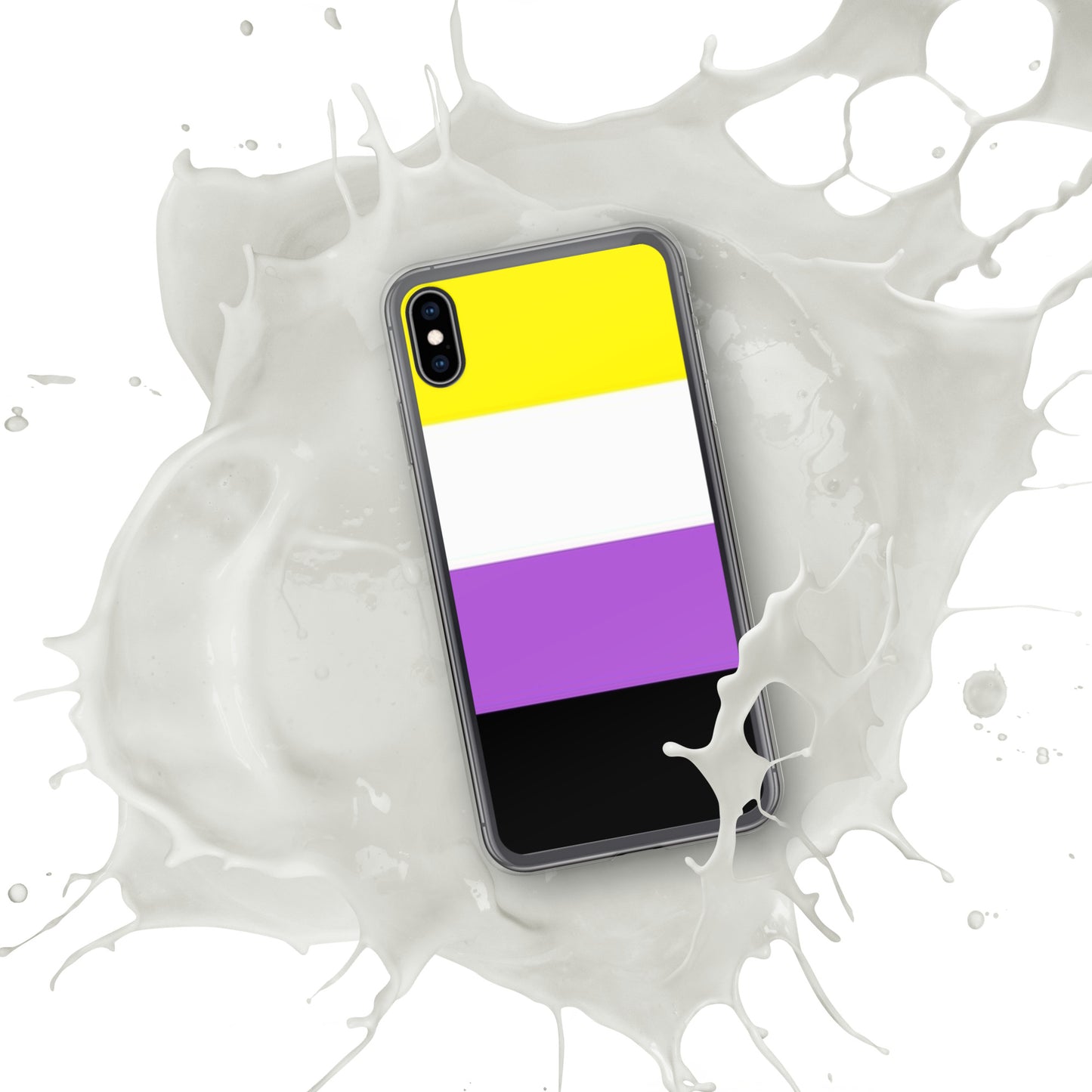 Non-Binary Pride Flag iPhone Case