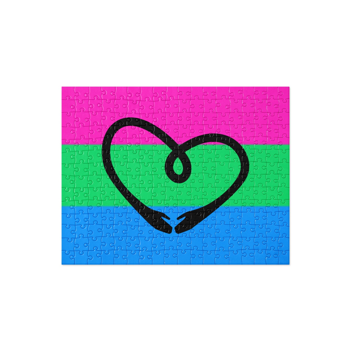 Polysexual Pride Flag puzzle