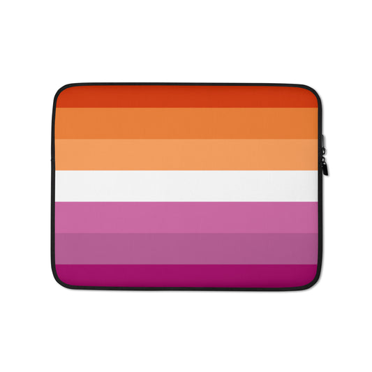 Lesbian Pride Flag Laptop Sleeve