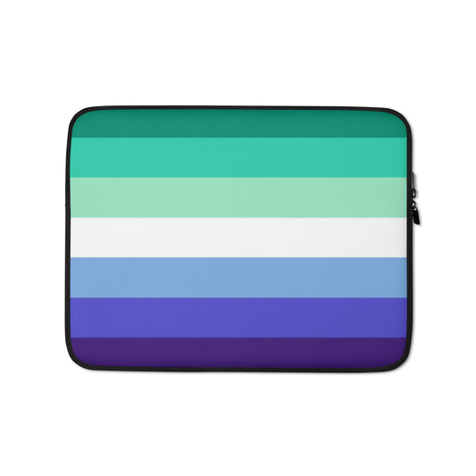 Gay Men's Pride Flag Laptop Sleeve